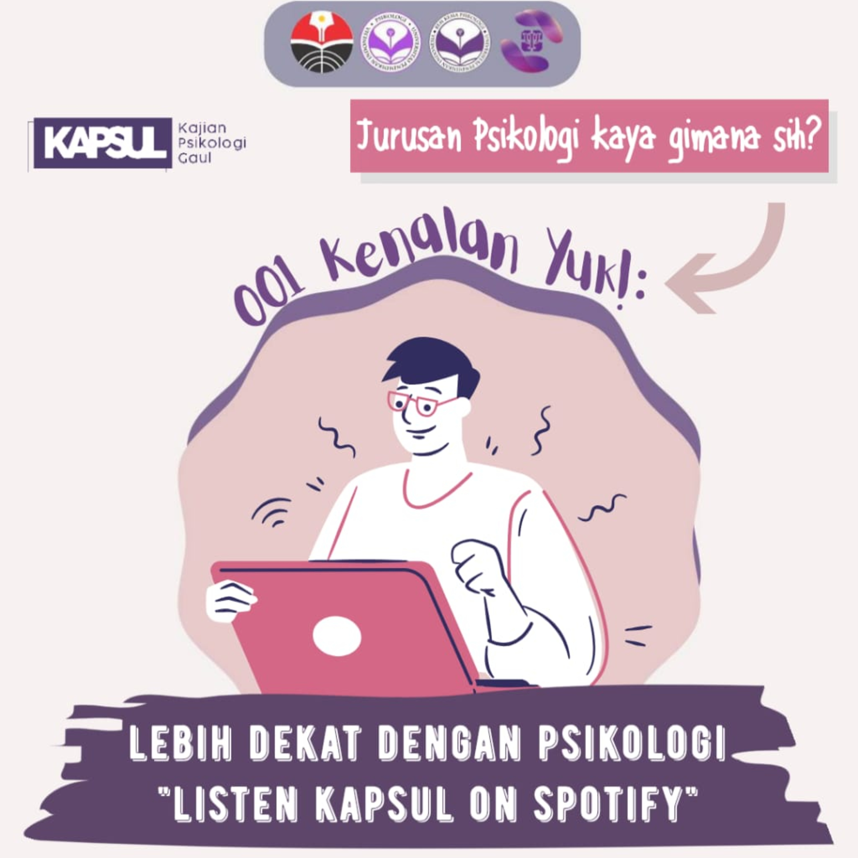 001 - Kenalan yuk! : Lebih Dekat Dengan Psikologi episode artwork
