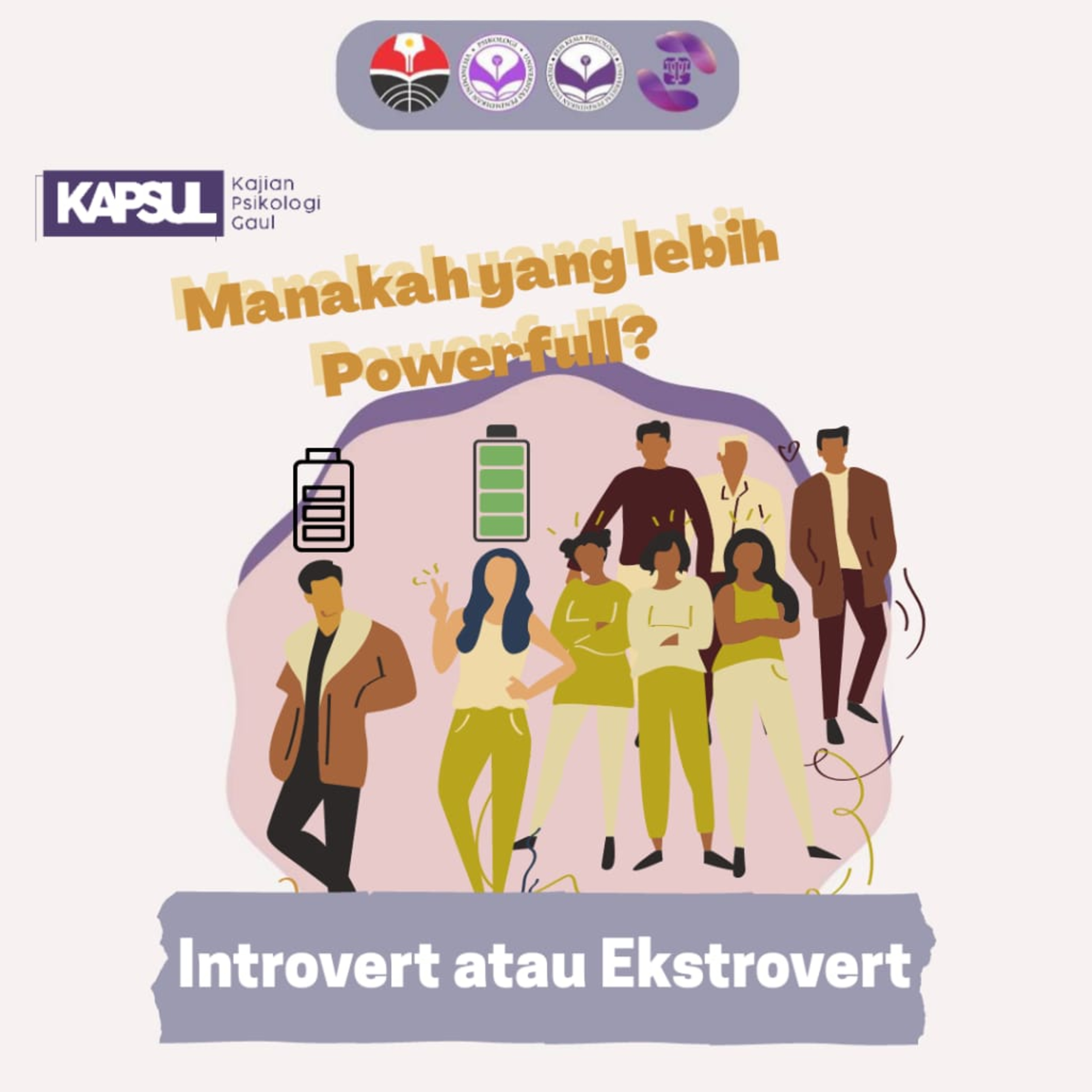 002 : Manakah yang lebih powerfull ? Introvert atau ekstrovert ?
