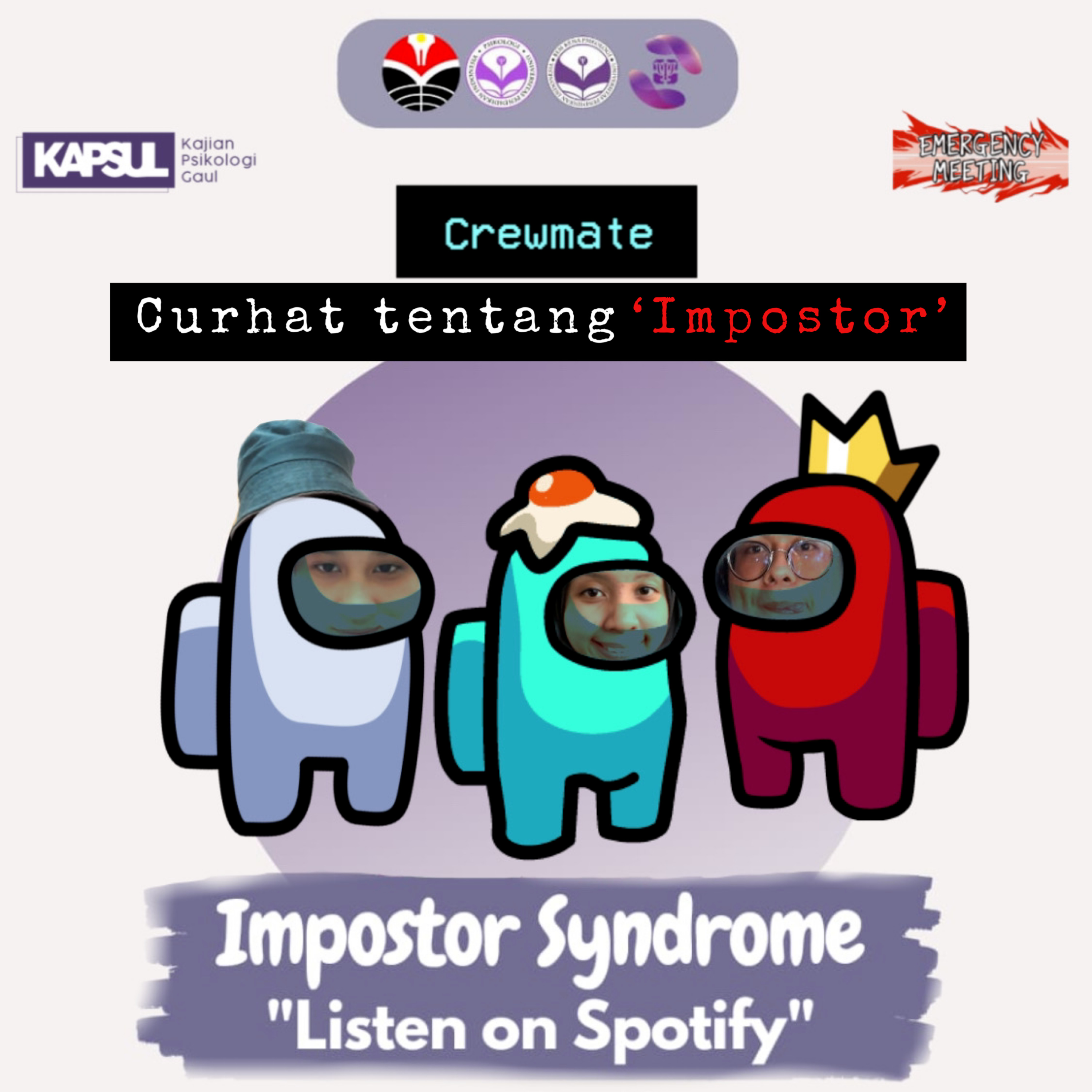 003 : Impostor Syndrome . Apakah kamu pernah merasakannya juga ?