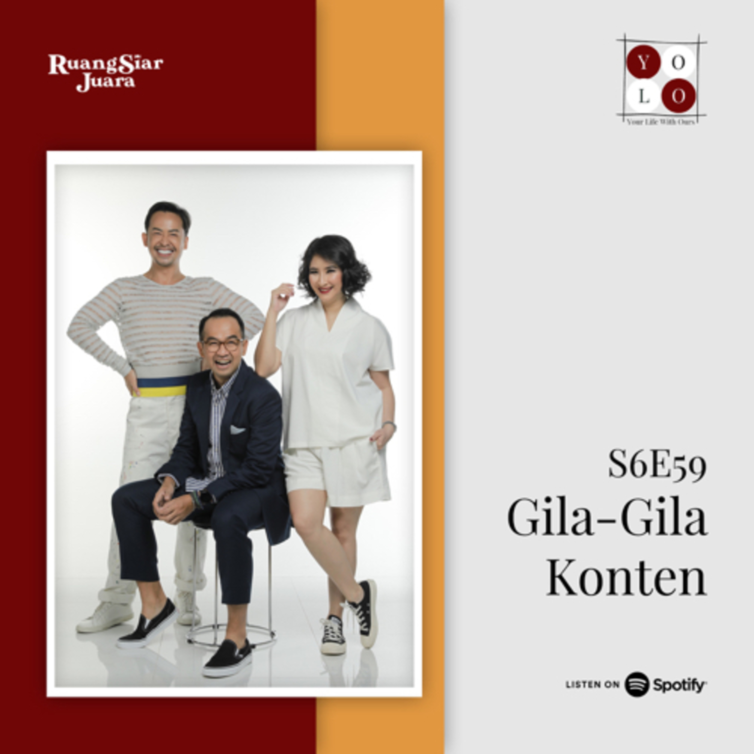 YOLO (YOur Life with Ours!) - S6E59 Gila-Gila Konten episode artwork