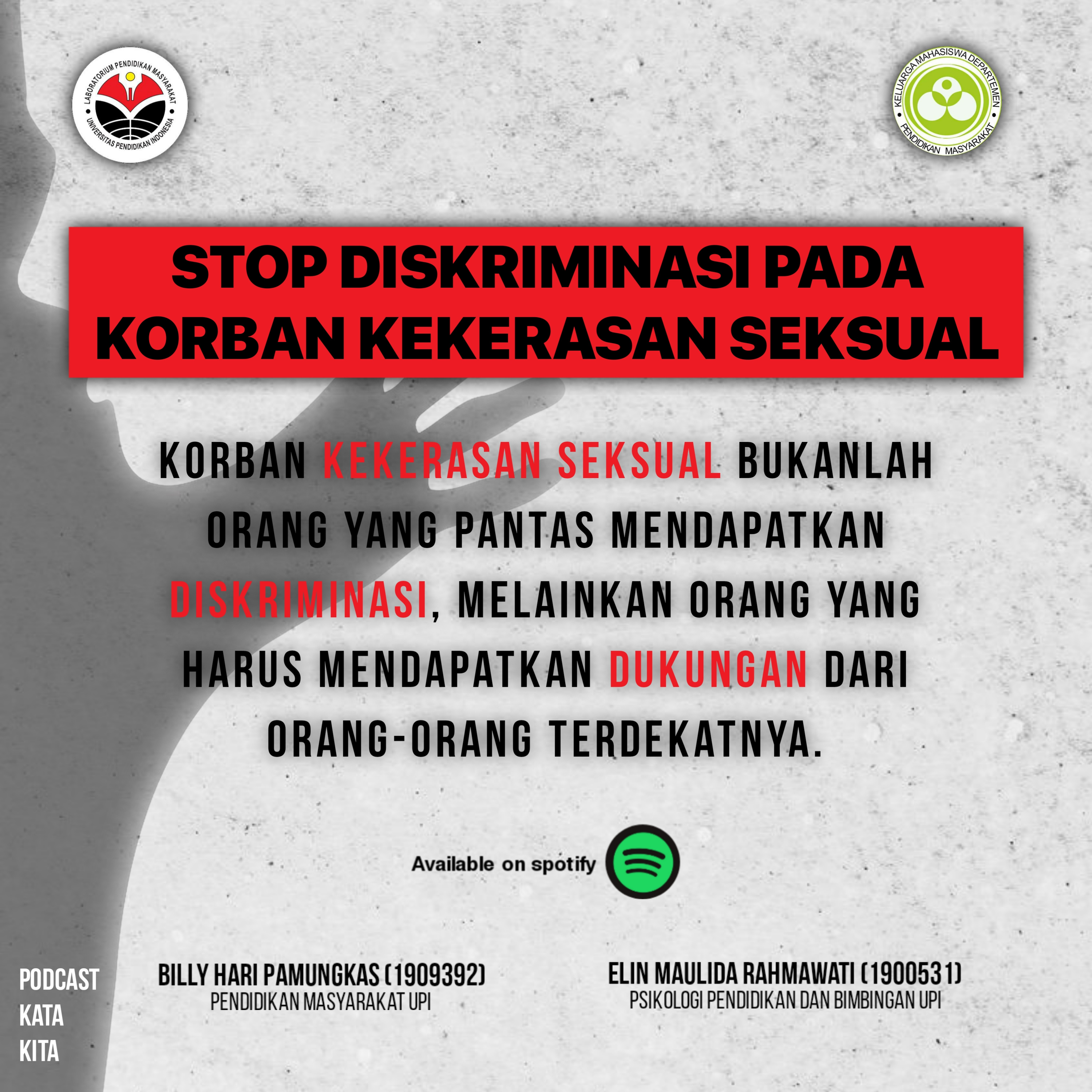 Stop Diskriminasi Korban Pelecehan Seksual episode artwork