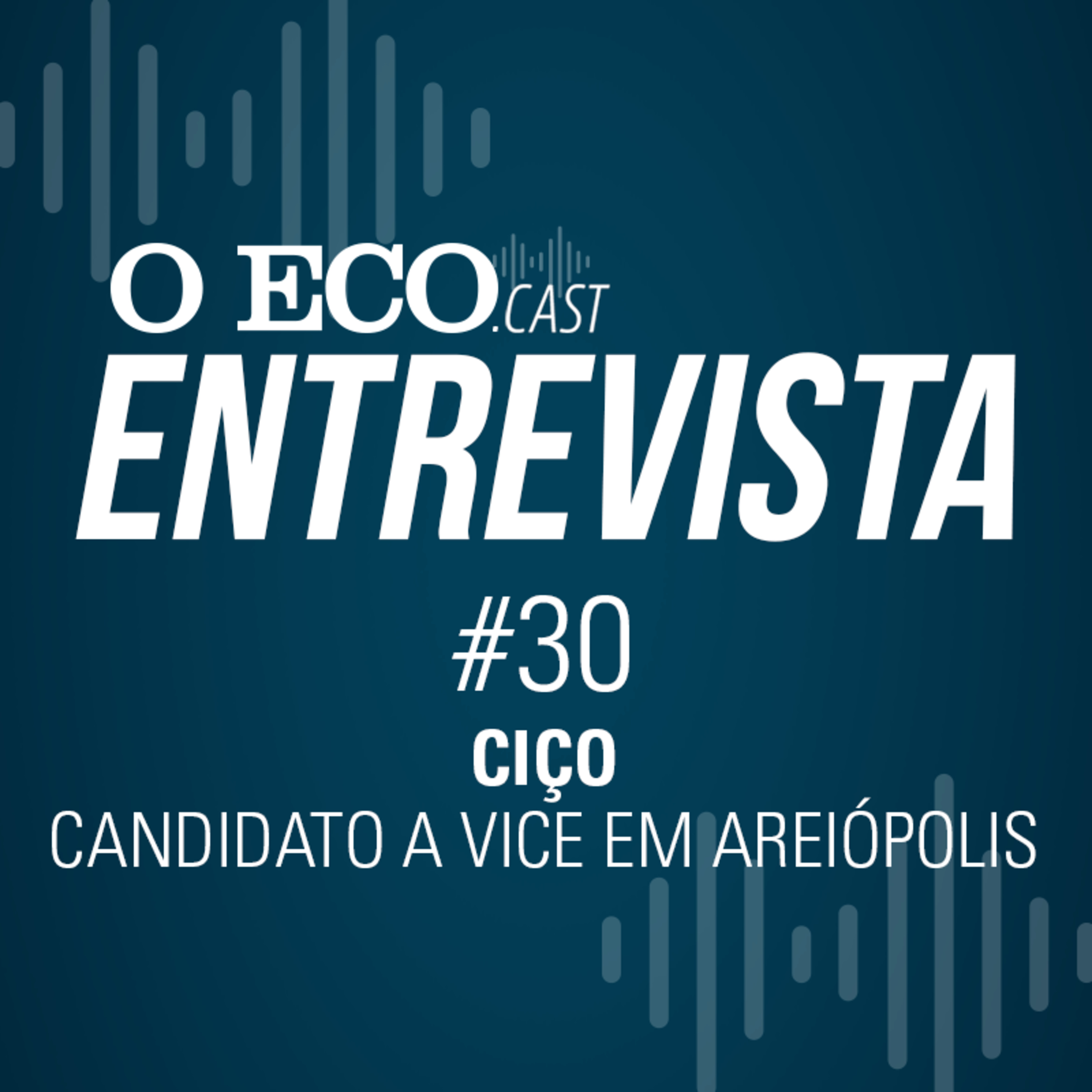 O ECO ENTREVISTA: CIÇO, CANDIDATO A VICE-PREFEITO DE AREIÓPOLIS episode artwork