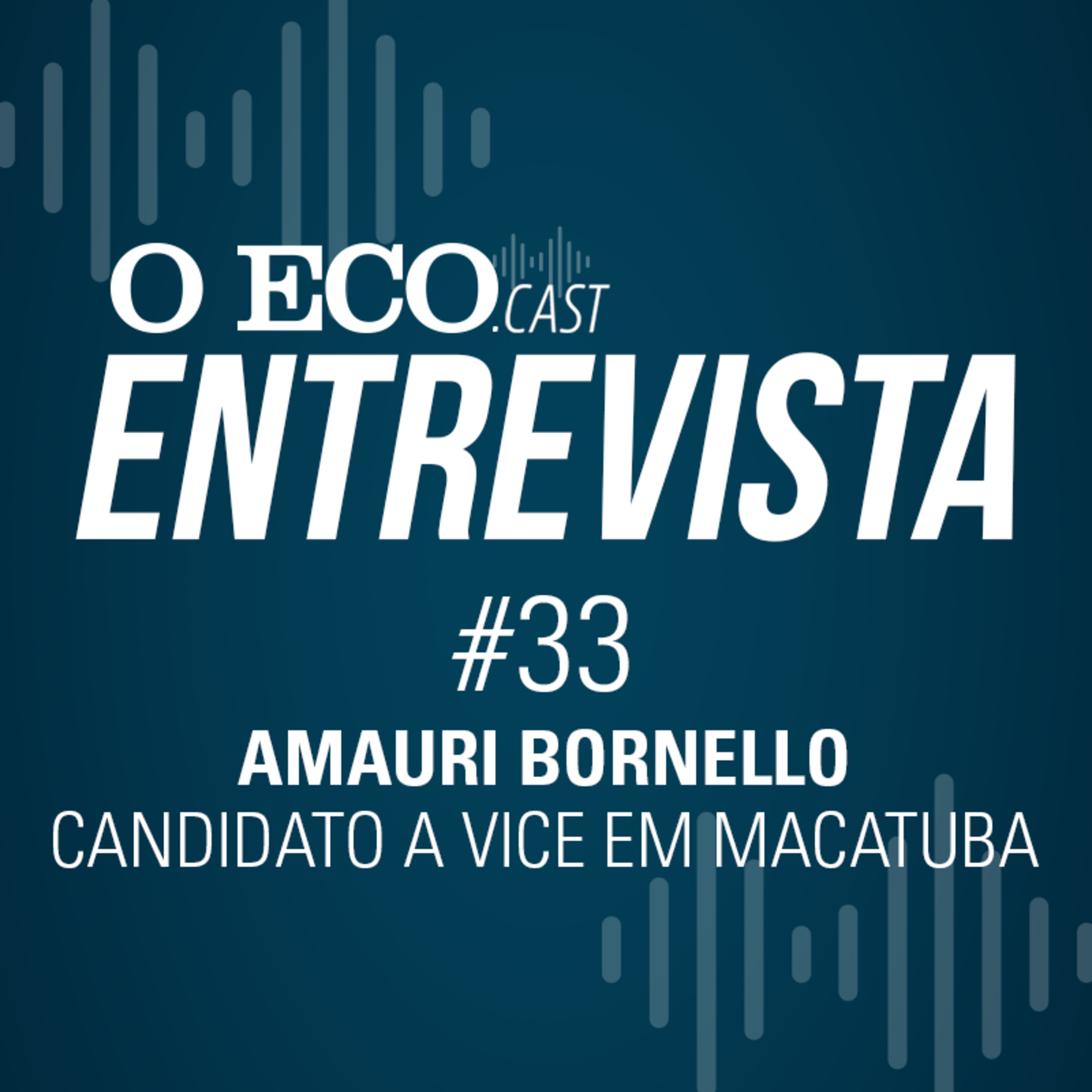 O ECO ENTREVISTA: AMAURI BORNELLO, CANDIDATO A VICE-PREFEITO DE MACATUBA episode artwork