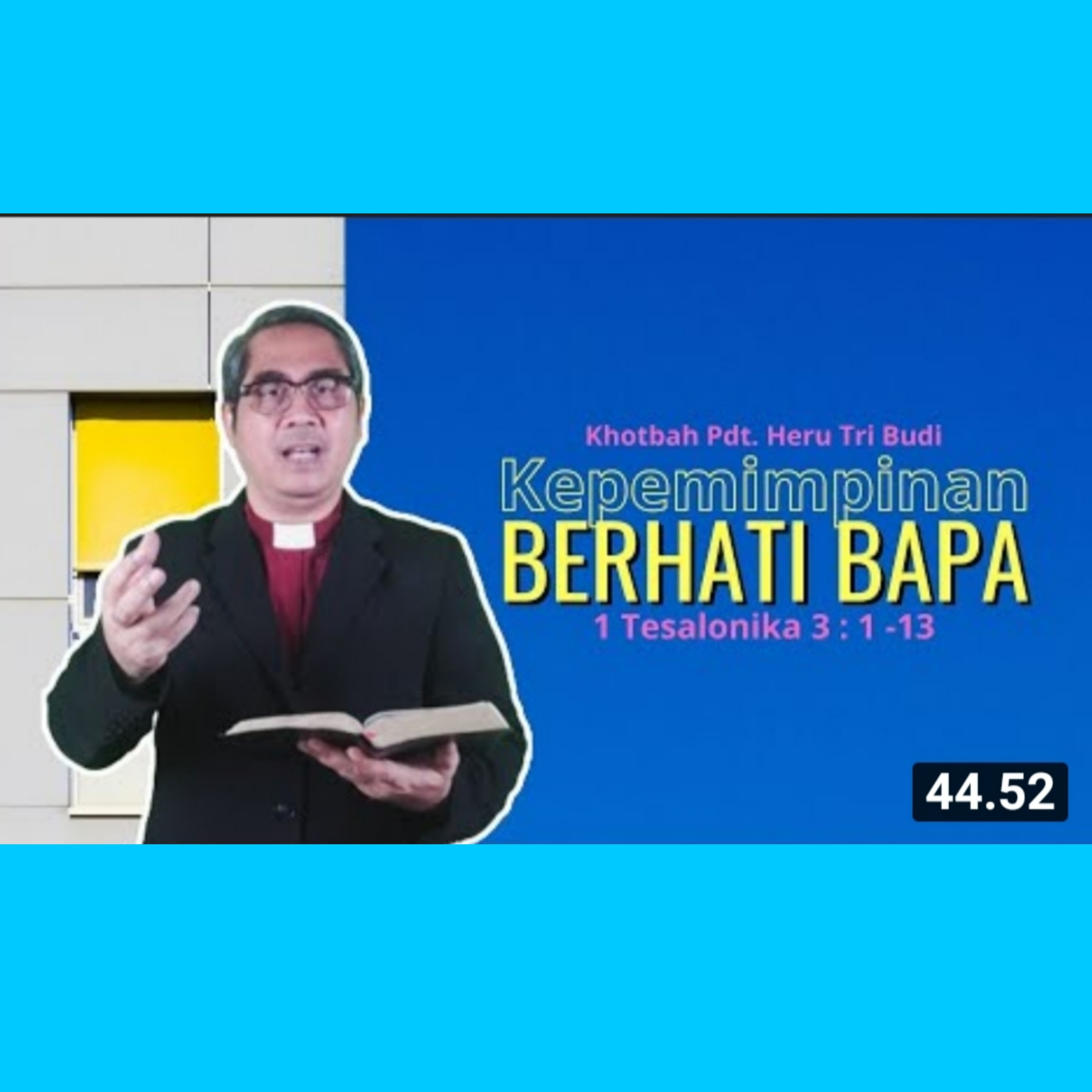 Khotbah 26: Kepemimpinan BerHati Bapa episode artwork