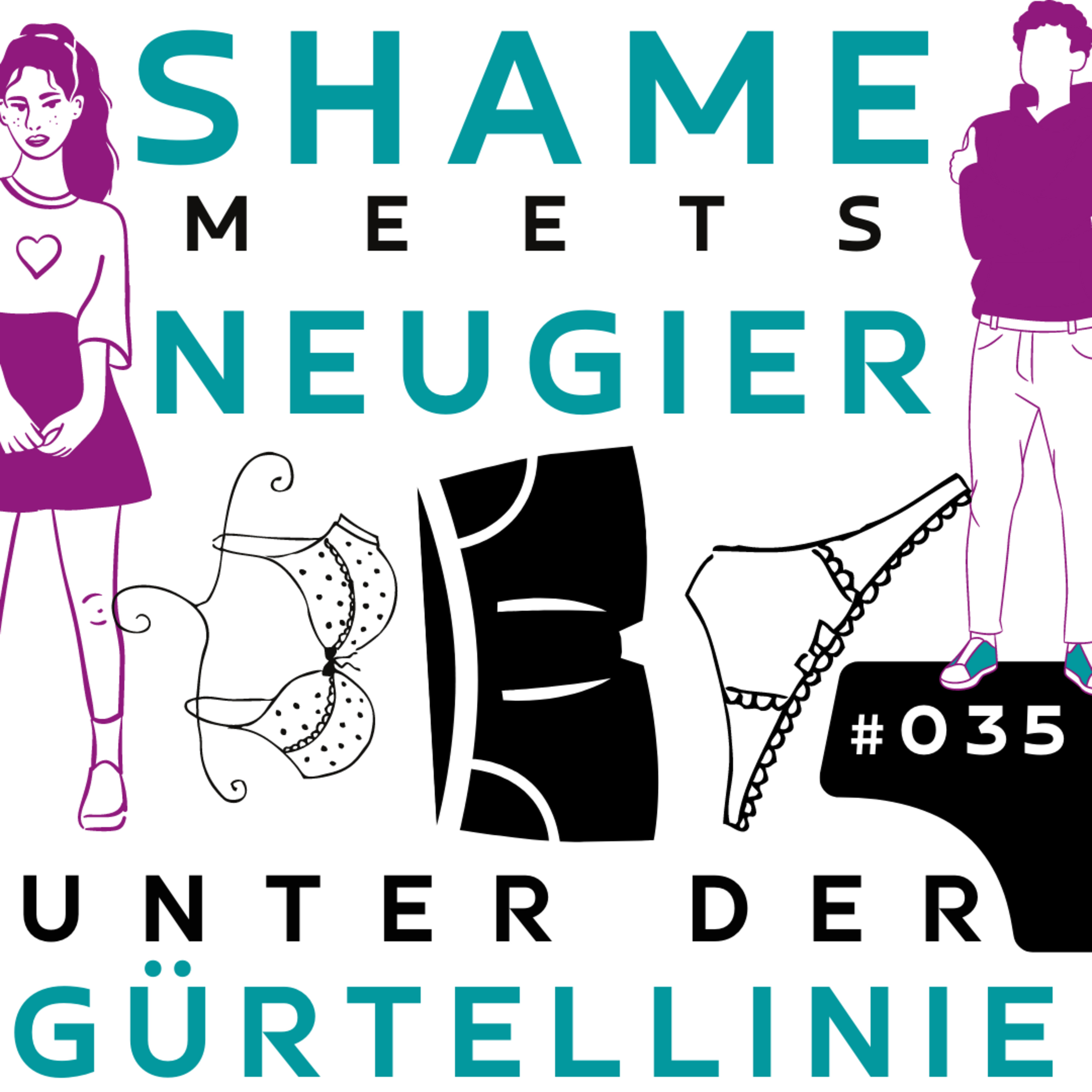 #035 - Unter der Gürtellinie? - Shame meets Neugier | Intw. mit Lady Doc Ghada episode artwork