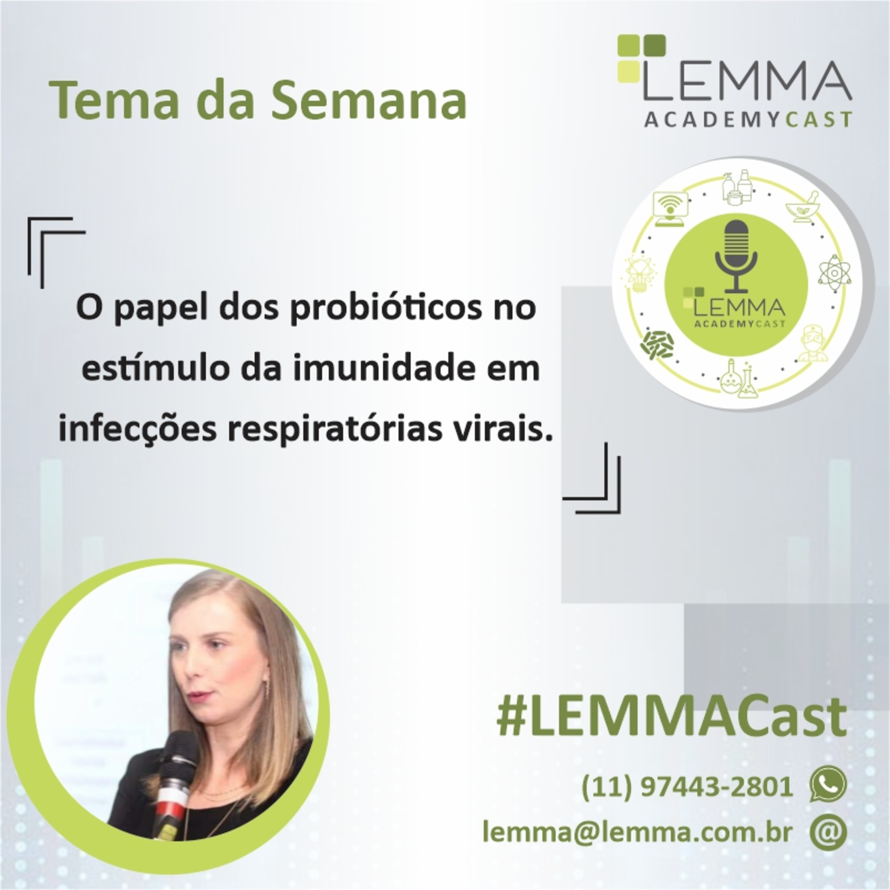 Papel dos probióticos no estímulo da imunidade em infecções respiratórias virais episode artwork