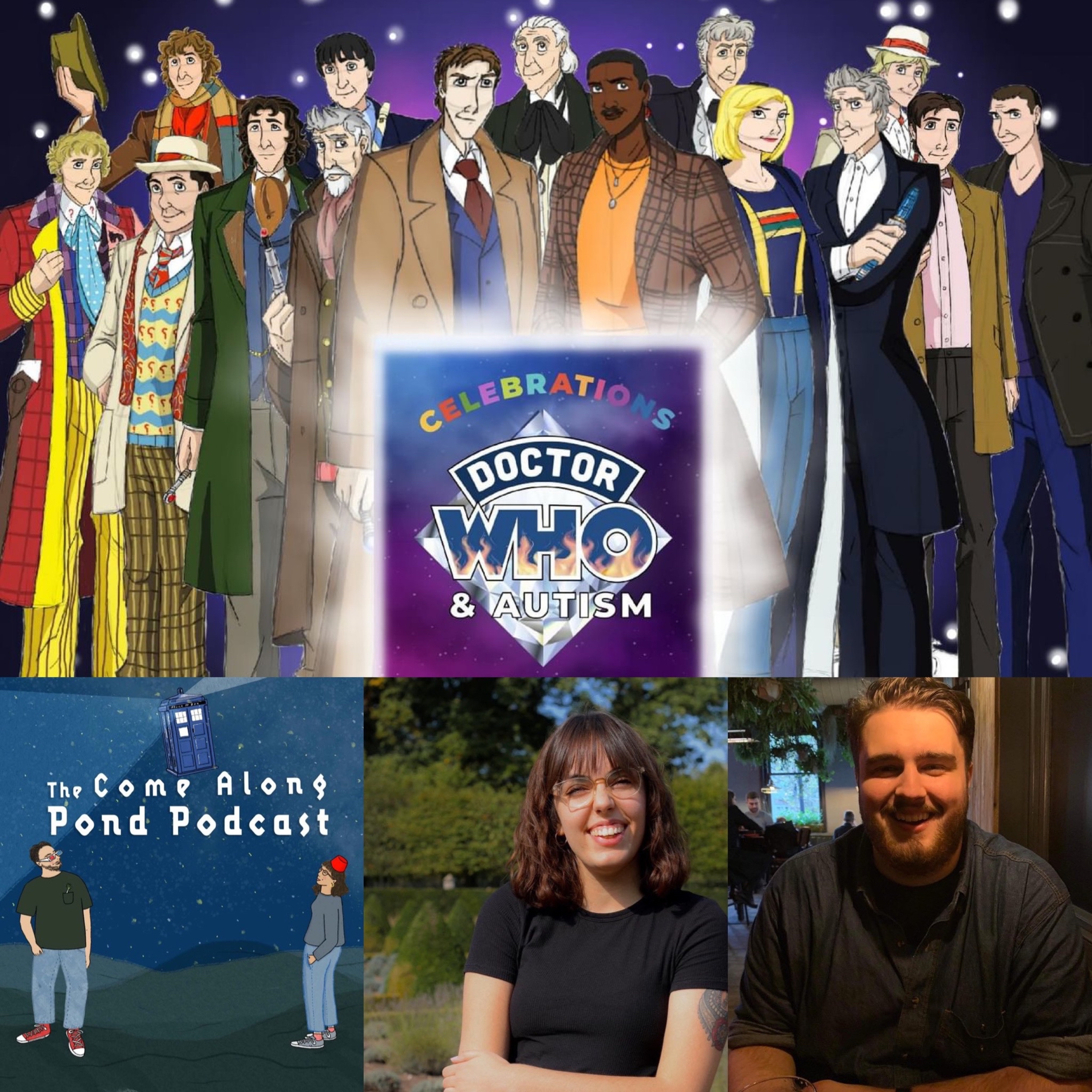 Doctor Who & Autism Celebrations: Come along Ponds lets goooo - With Damla & Elliot  episode artwork