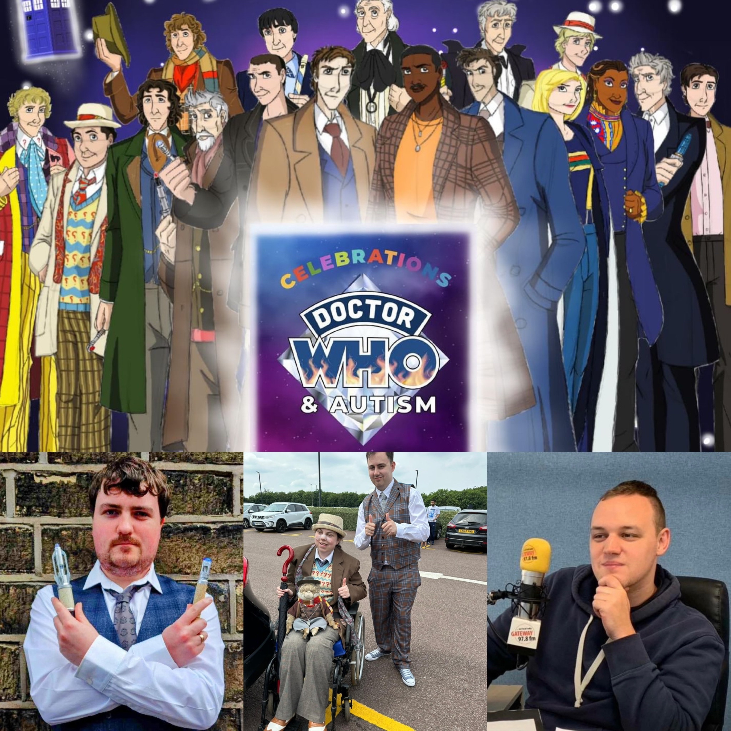 Doctor Who & Autism Celebrations: Worldwide Premiere! - With Jack, Chlo, and Aston  episode artwork