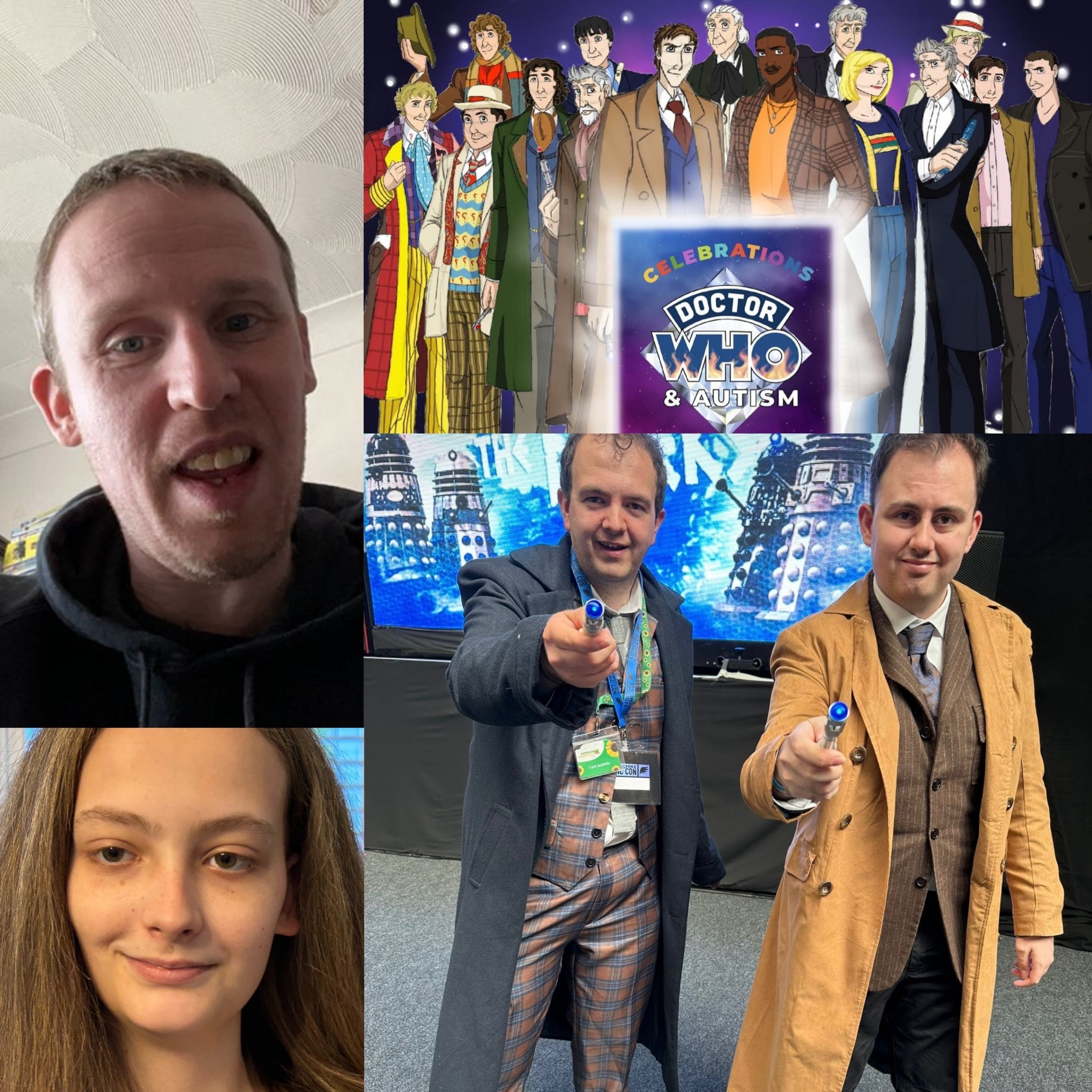 Doctor Who & Autism Celebrations: Music & Happy Birthday Doctor Who - With Phoebe, Peter & Barry  episode artwork