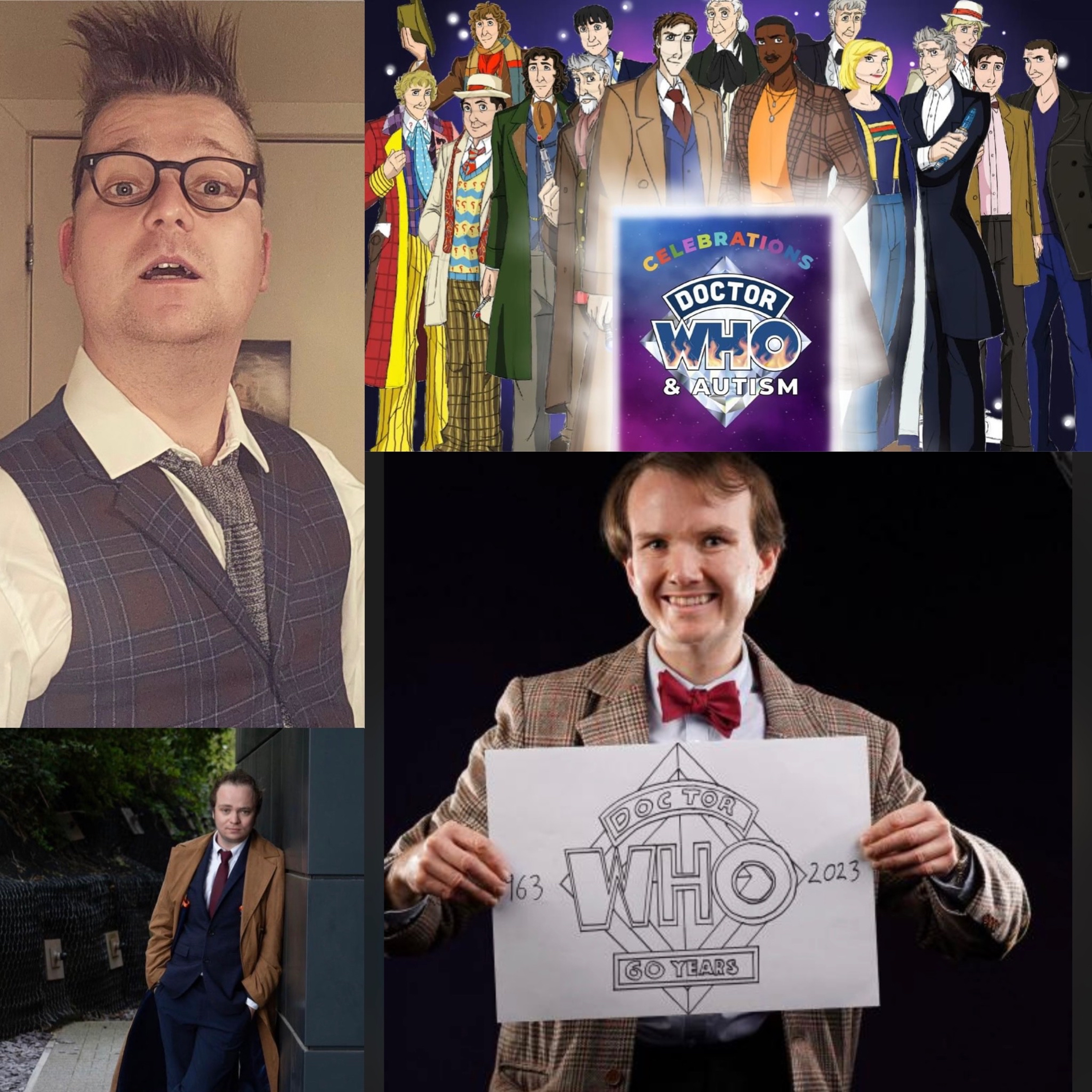 Doctor Who & Autism Celebrations: Meeting our heroes - With Josh, Andrew and Ashley  episode artwork
