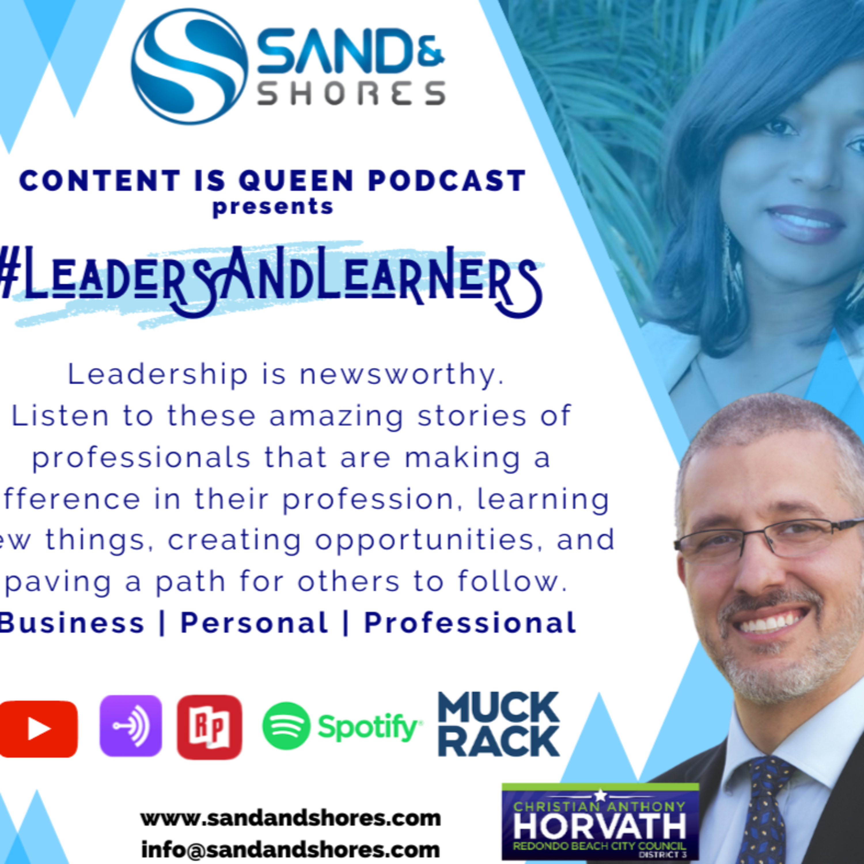 Leaders and Learners, a Sand and Shores Production