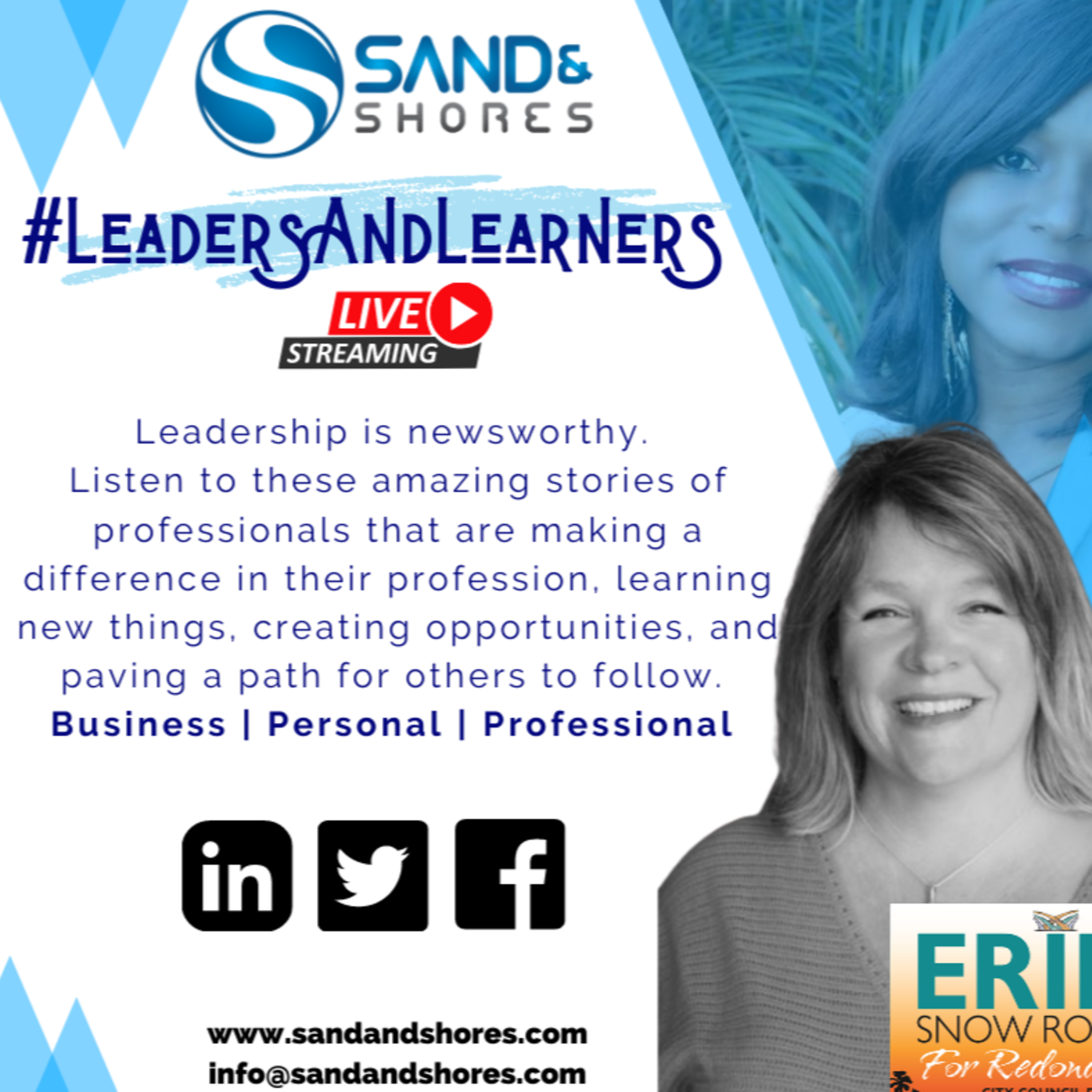 Leaders and Learners, a Sand and Shores Production