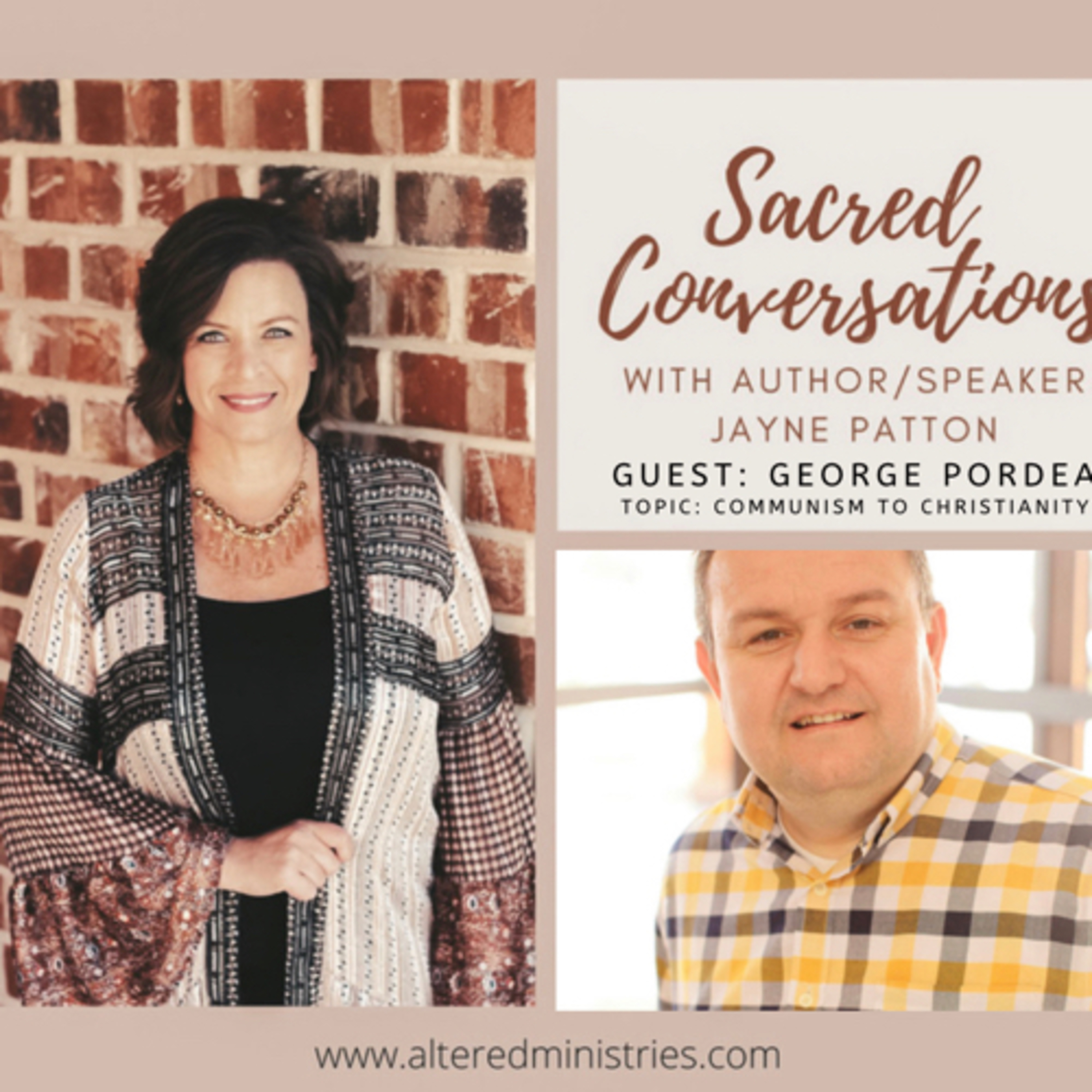 Sacred Conversations with Jayne Patton