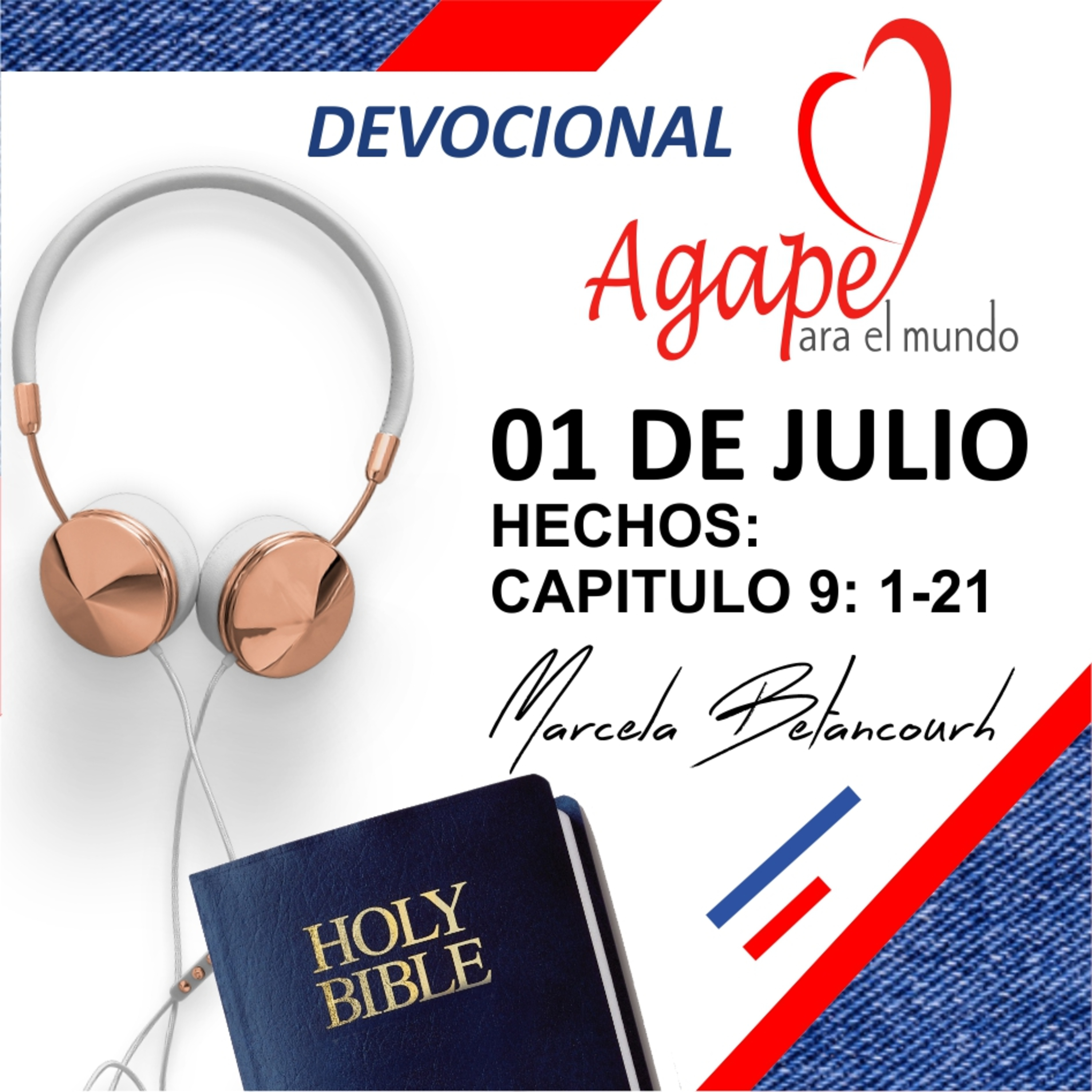 Portada de Ágape para El Mundo