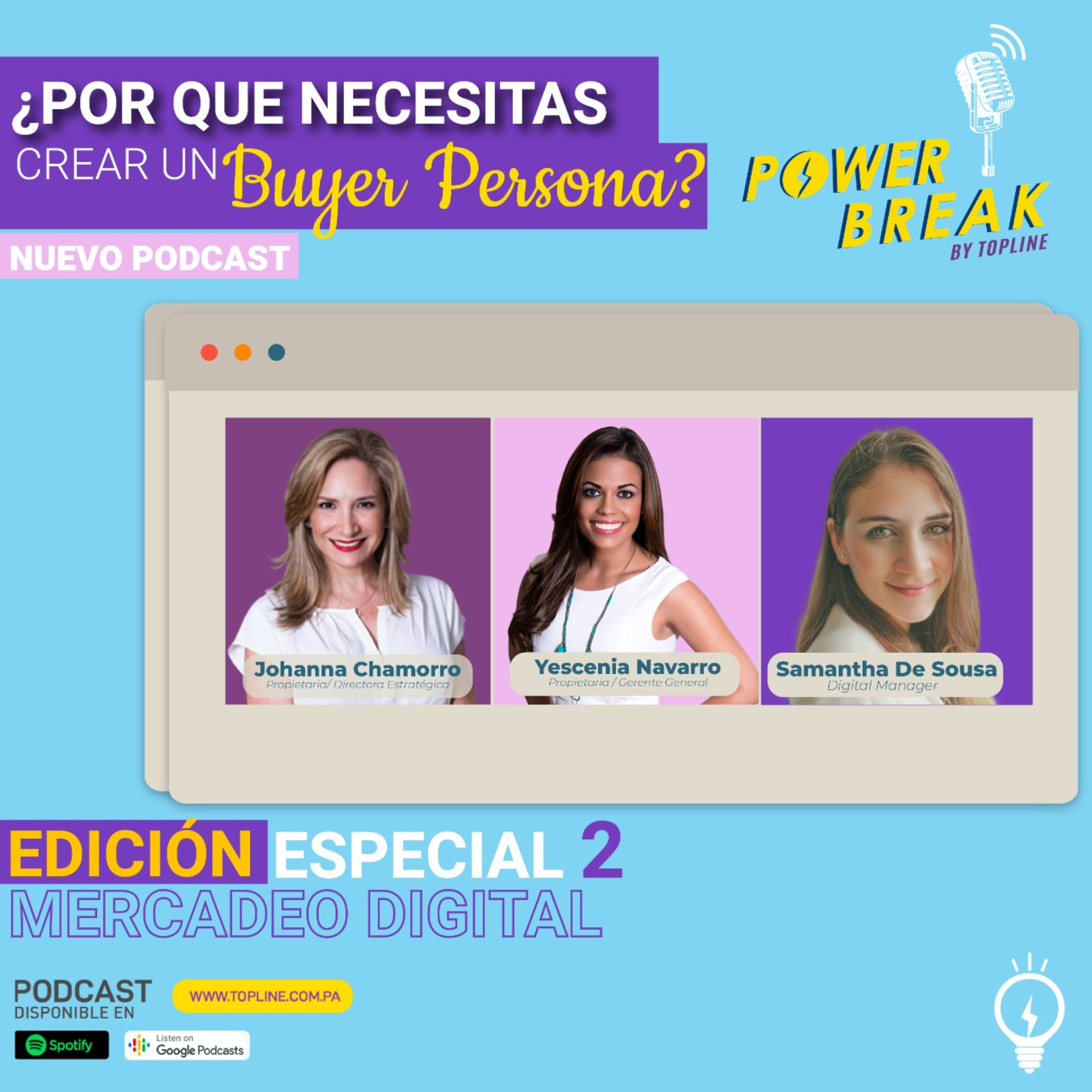 Power Break: El podcast de Topline para Hablar de Marketing.