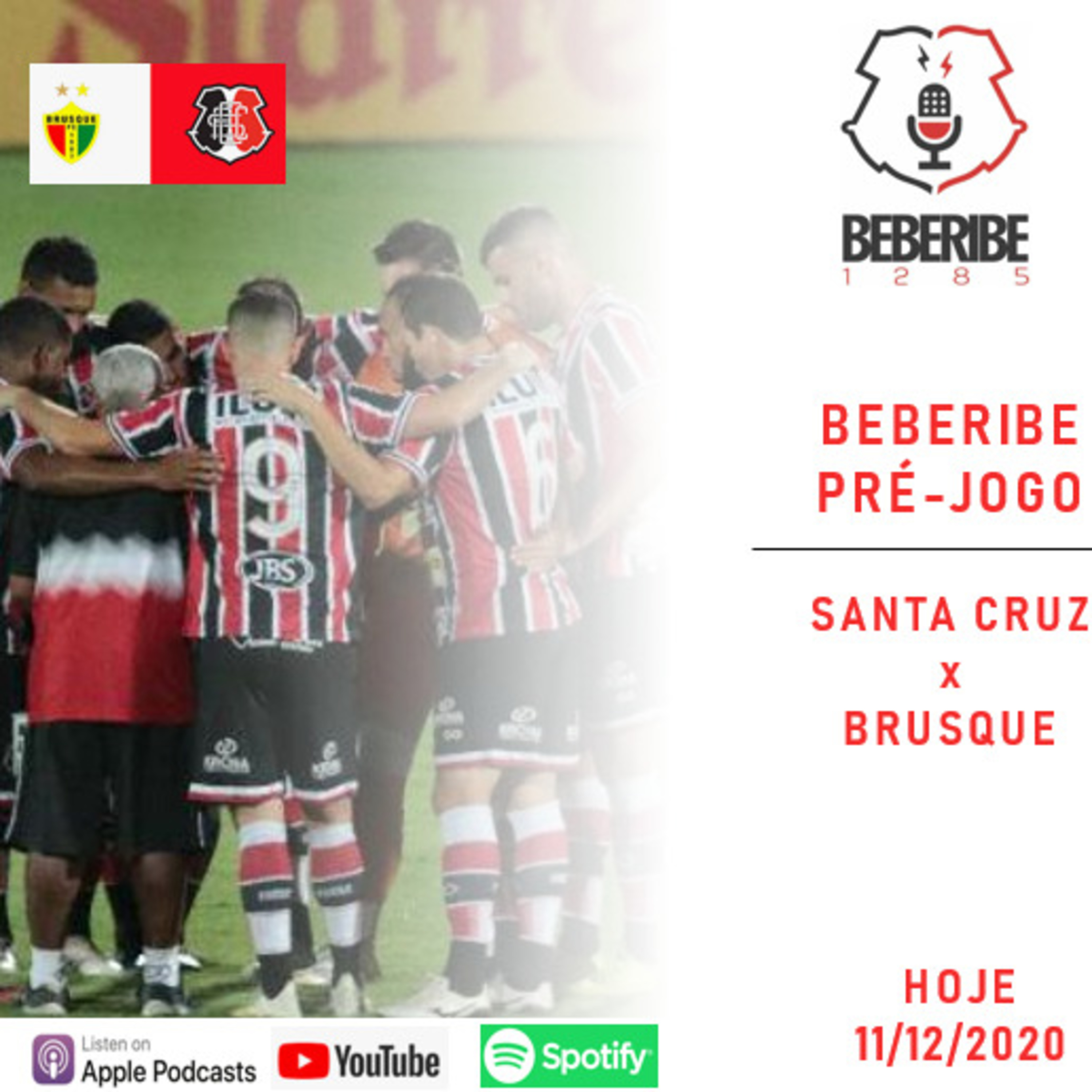 #54 - Pré Jogo Brusque X Santa Cruz - BBR1285 episode artwork