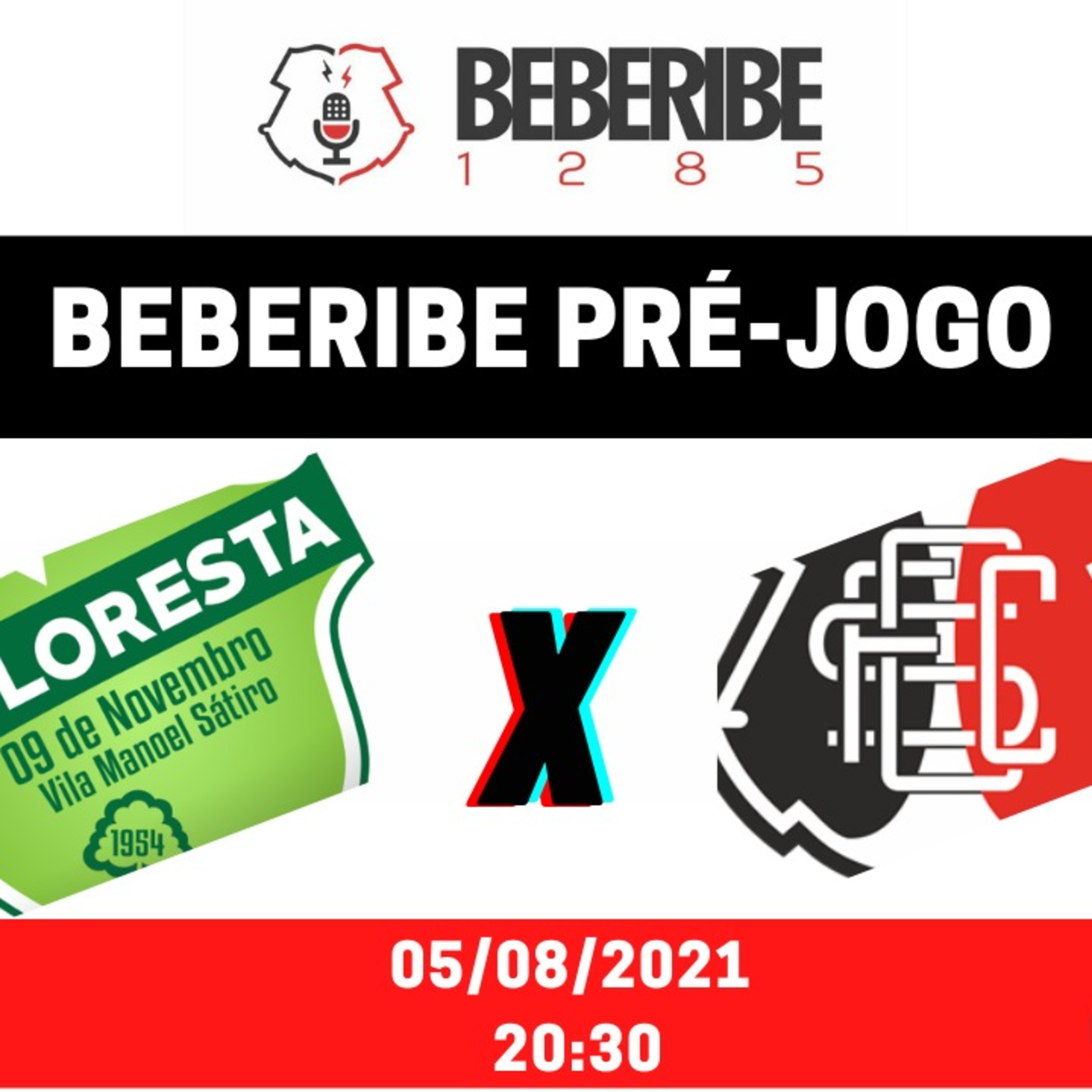 #135 - Pré-Jogo - Floresta x Santa Cruz - Série C 2021. episode artwork
