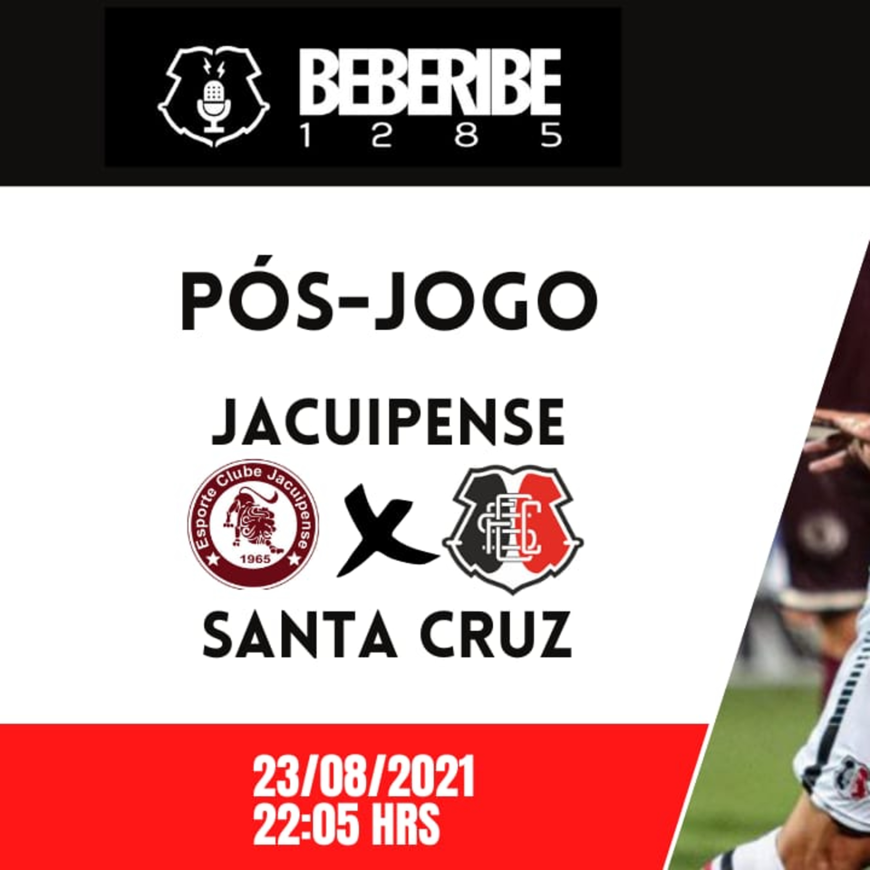 #141 - Pós-Jogo - Jacuipense 1 x 1 Santa Cruz - Série C 2021. episode artwork