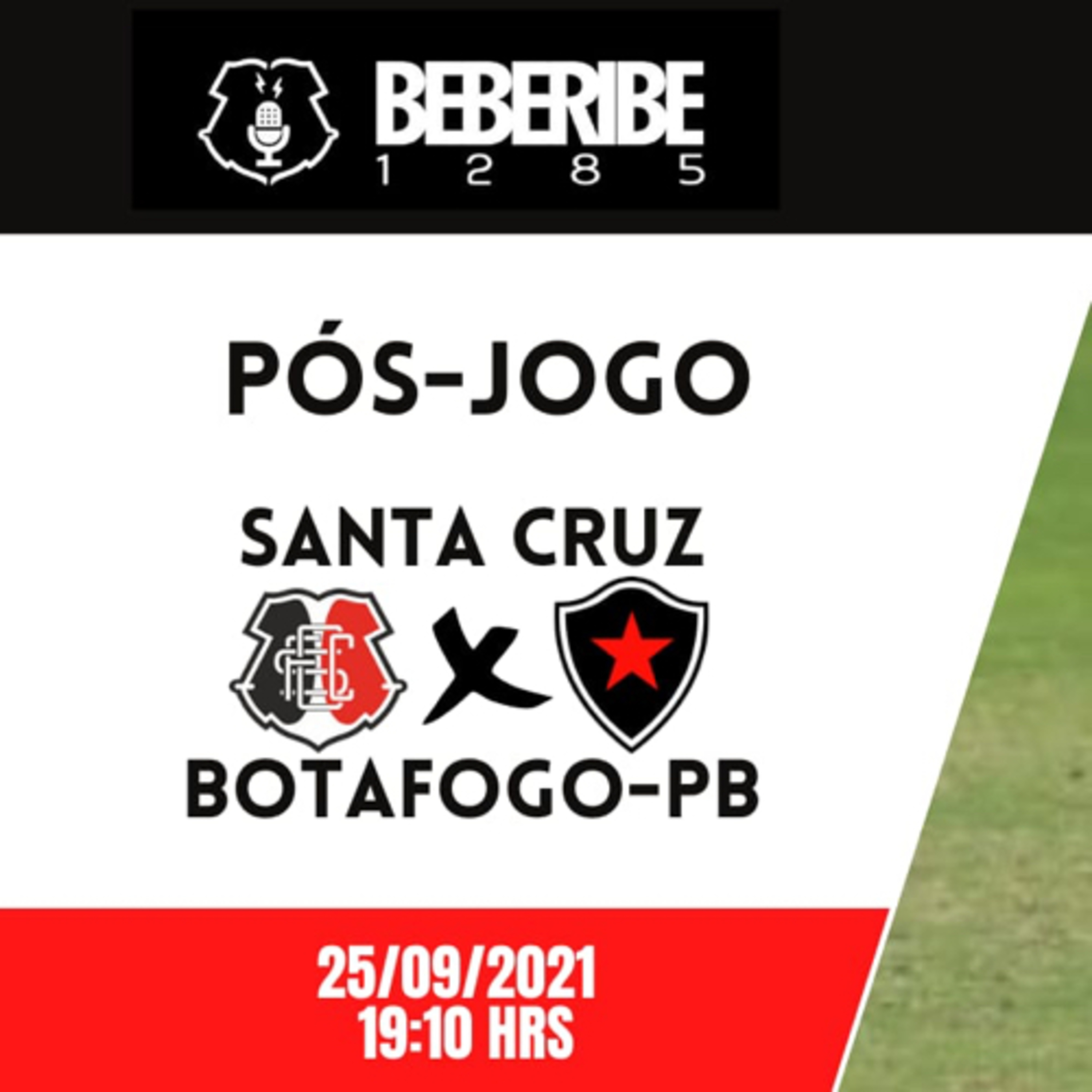 #154 - Pós-Jogo - Santa Cruz 1 x 1 Botafogo PB - Série C 2021.  episode artwork