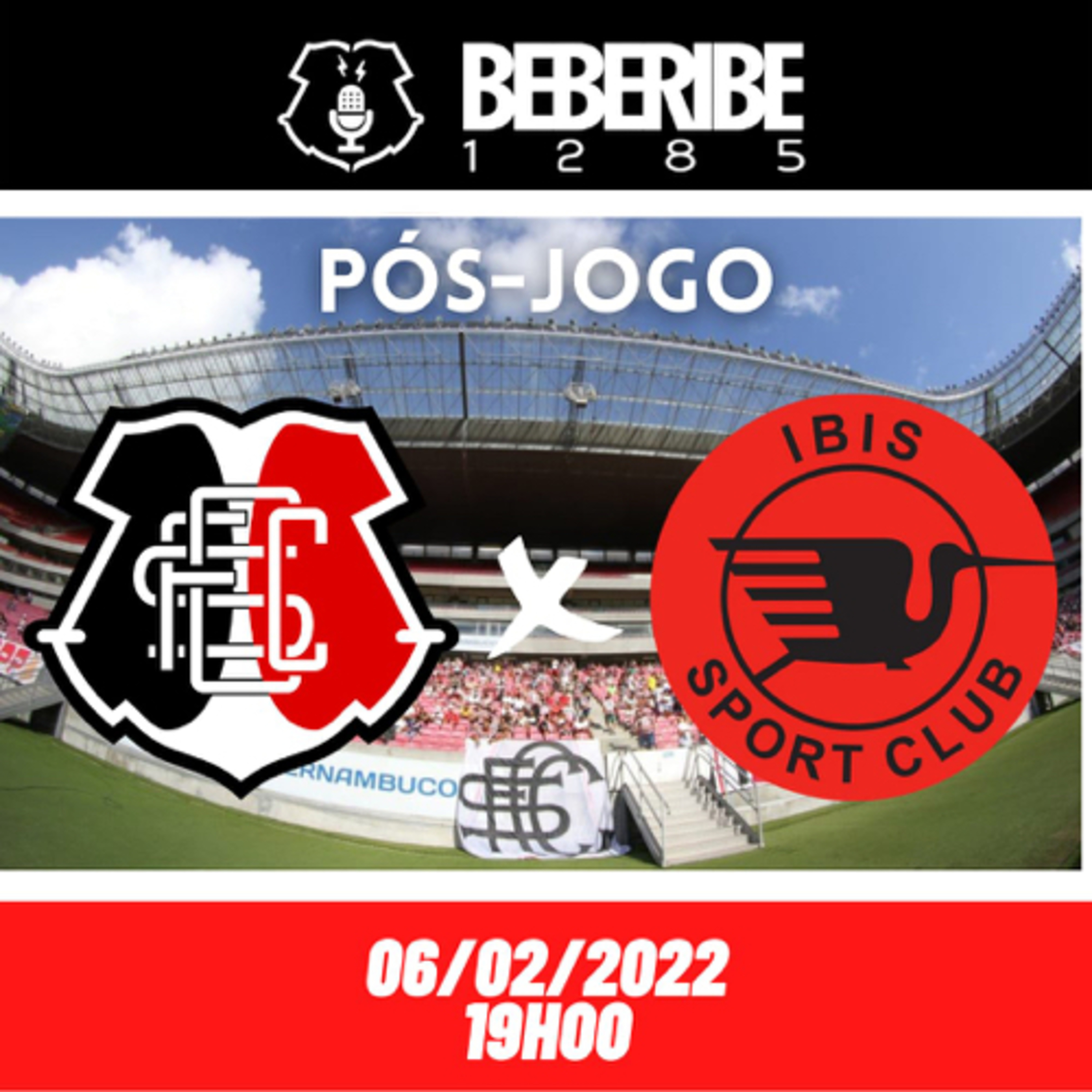 #187 - Pós-Jogo do Beberibe - Santa Cruz 3 x 0 Íbis - 3º Rodada PE 2022 episode artwork