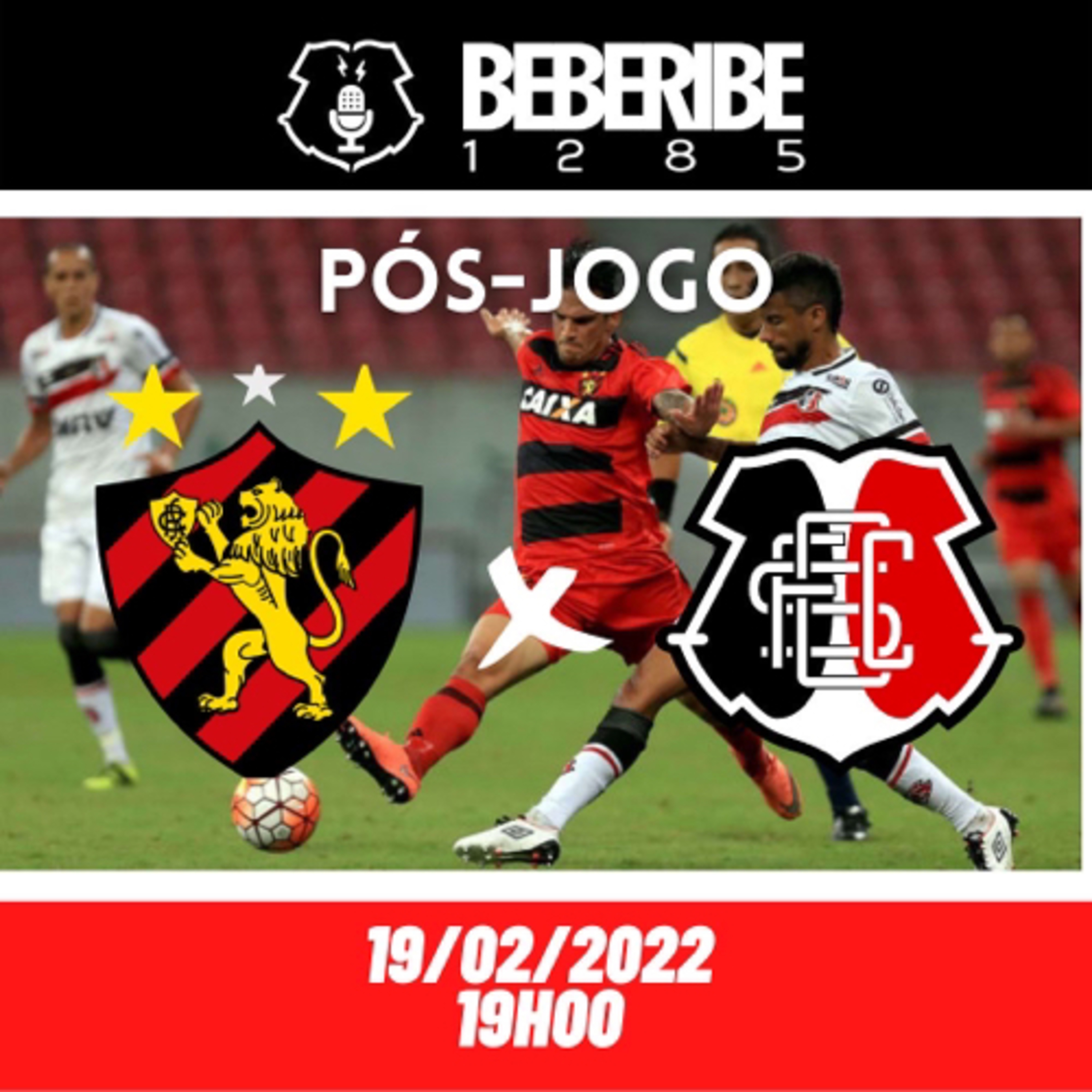 #194 - Pós-Jogo do Beberibe - Sport 2 x 2 Santa Cruz - Campeonato PE 2022 episode artwork
