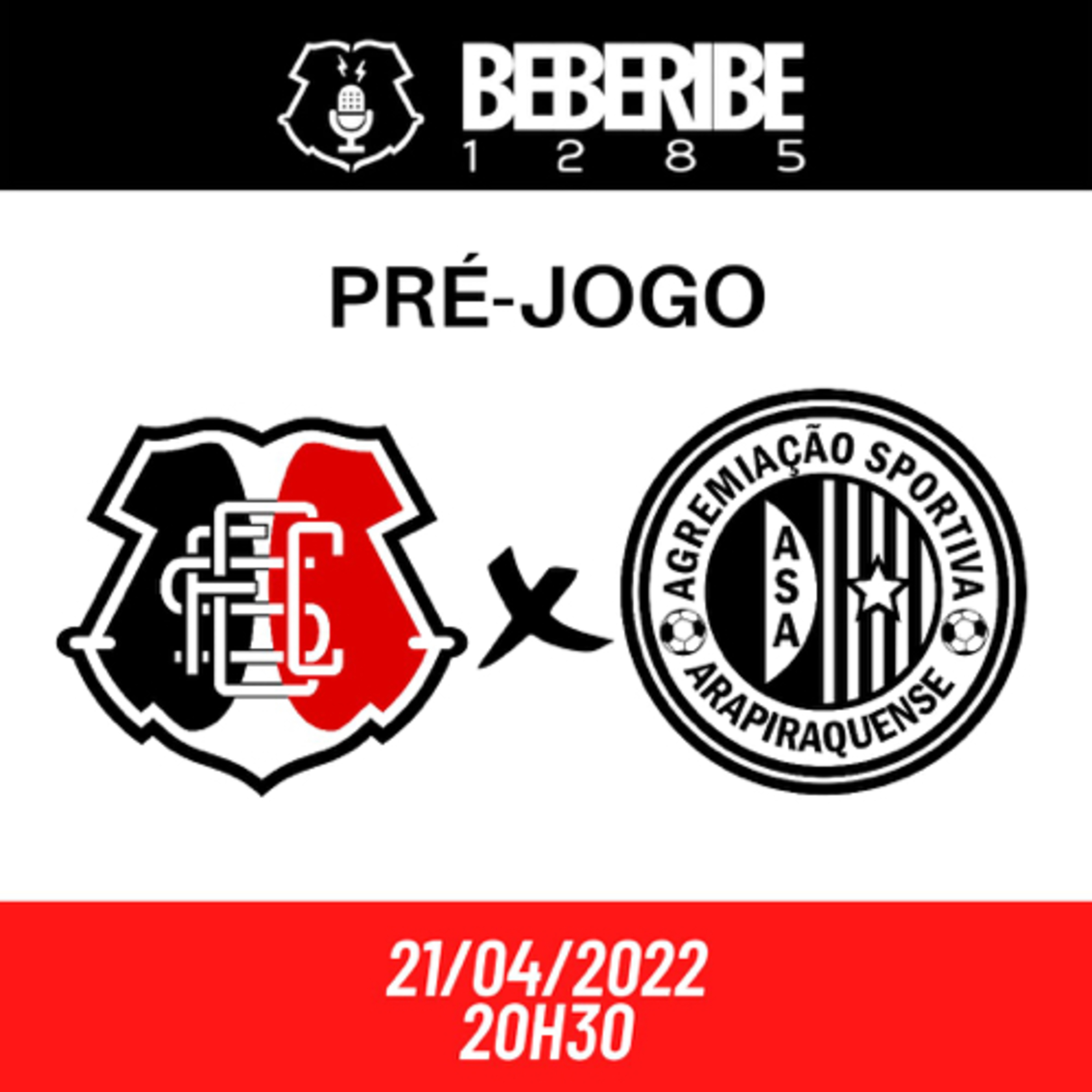 #214 - Pré-Jogo do Beberibe - Santa Cruz x ASA - 2º Rodada BR episode artwork