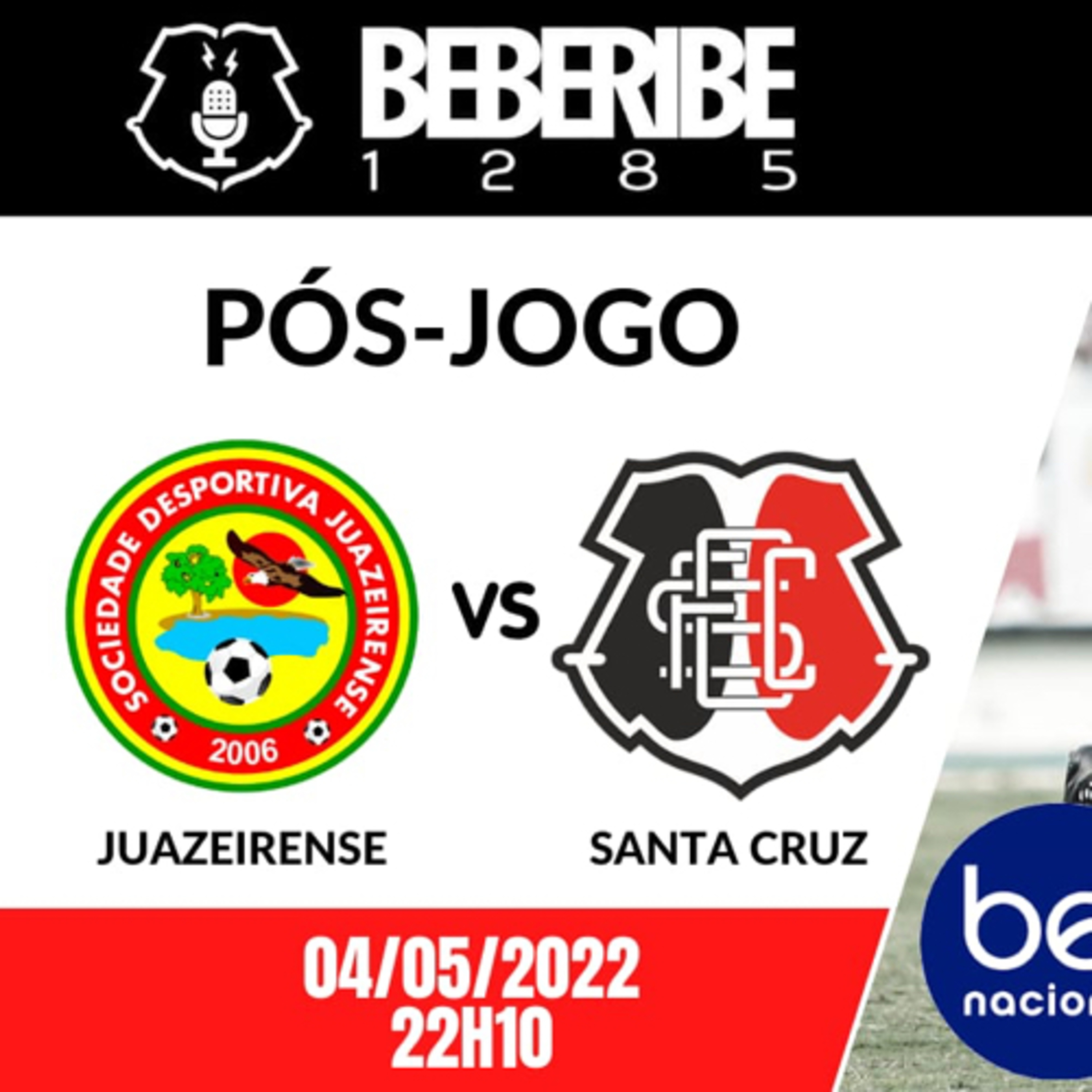 #218 - Pós-Jogo do Beberibe - Juazeirense x Santa Cruz - 3º Rodada BR 2021 episode artwork