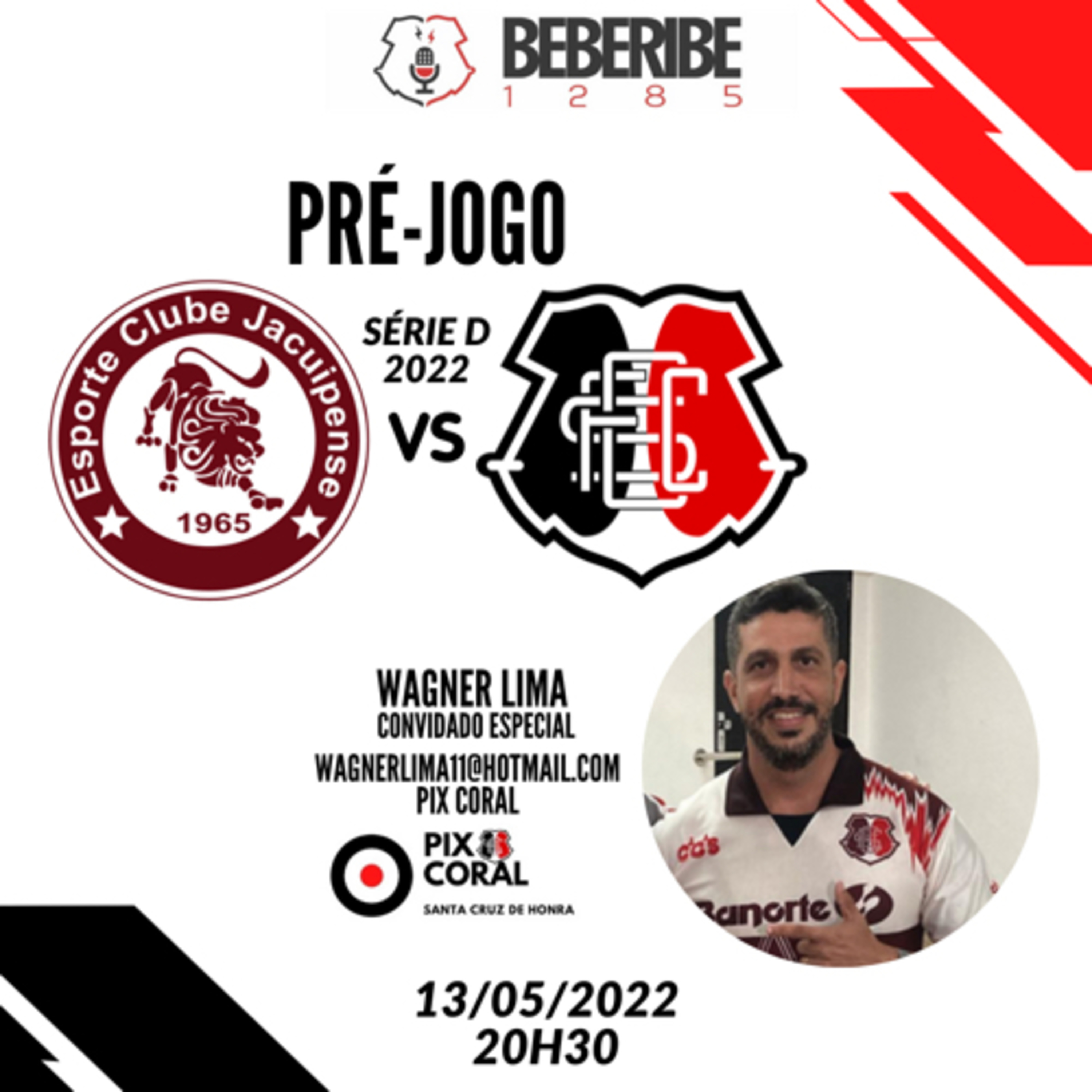 #222 - Pré-Jogo do Beberibe - Jacuipense x Santa Cruz - 5º Rodada BR. episode artwork