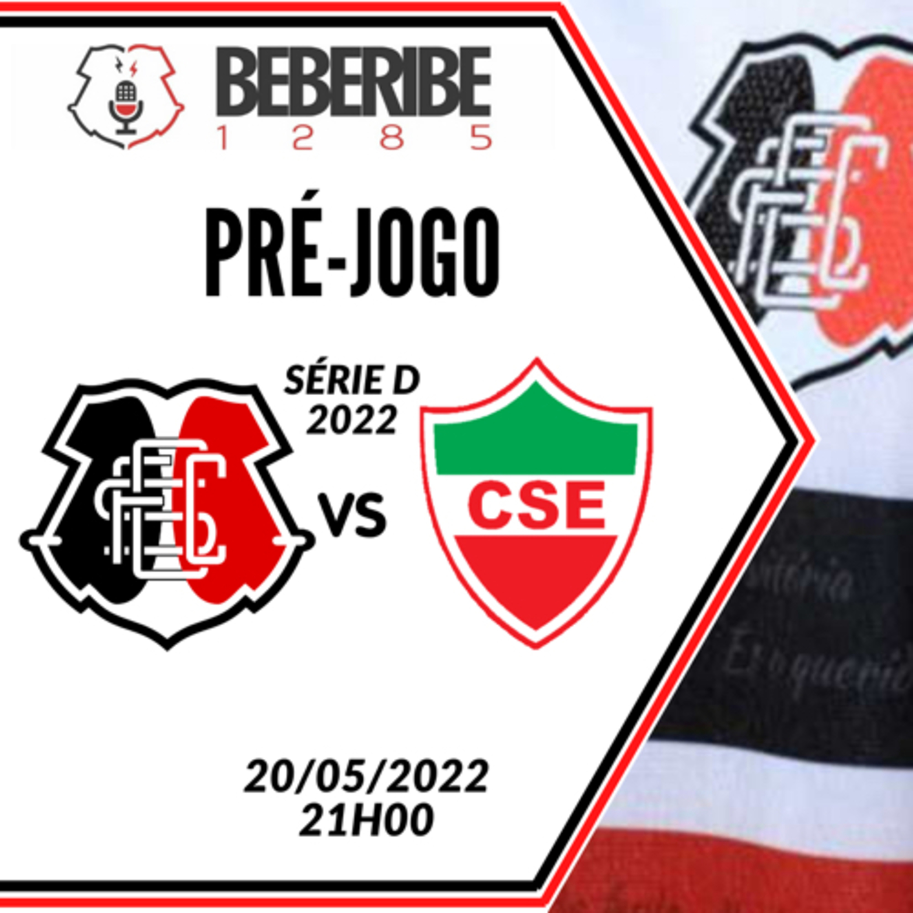 #225 - 🎙Pré-Jogo do Beberibe - Santa Cruz x CSE - 6º Rodada BR 2022 episode artwork