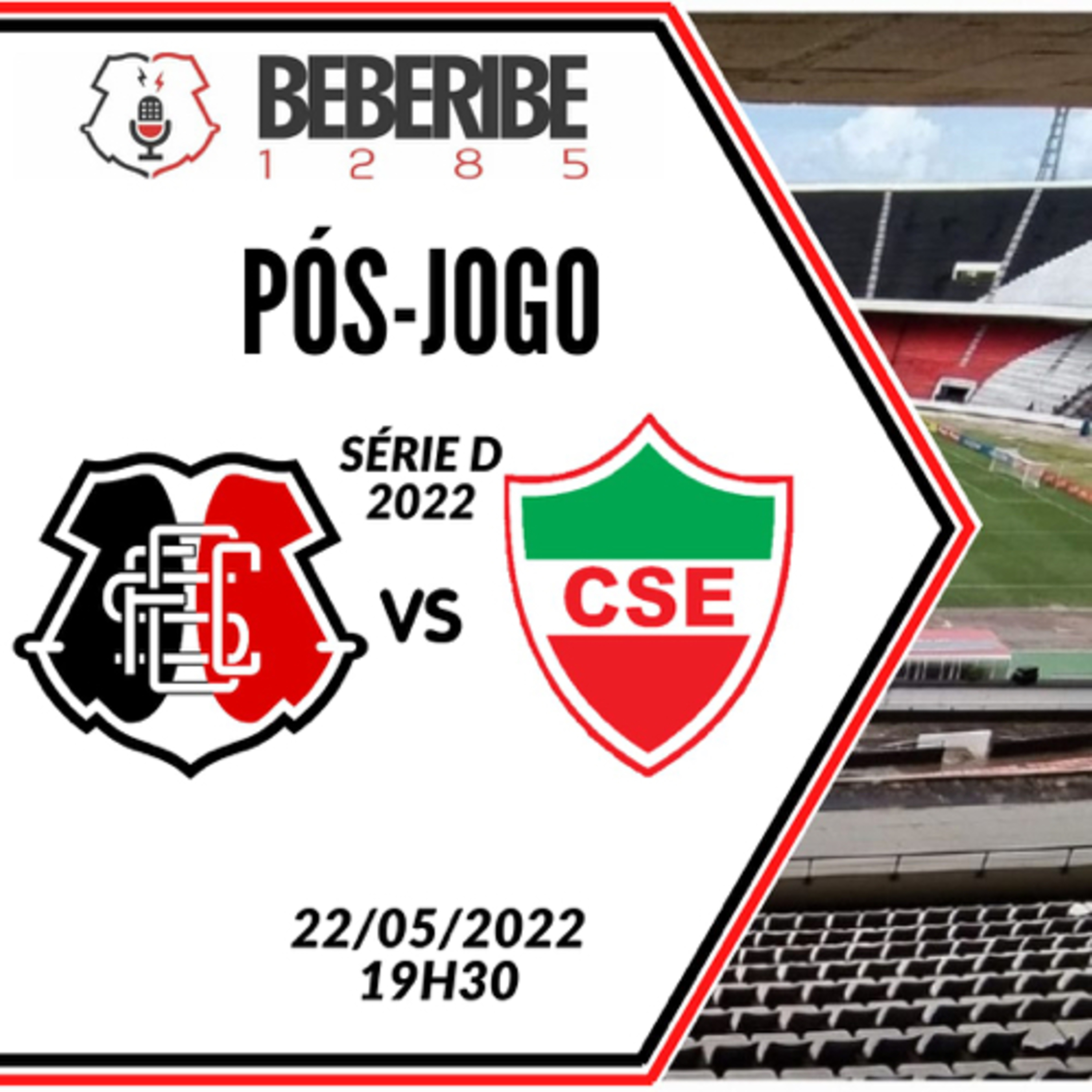 #226 - 🎙Pós-Jogo - Santa Cruz 2 x 1 CSE - 6º Rodada BR episode artwork