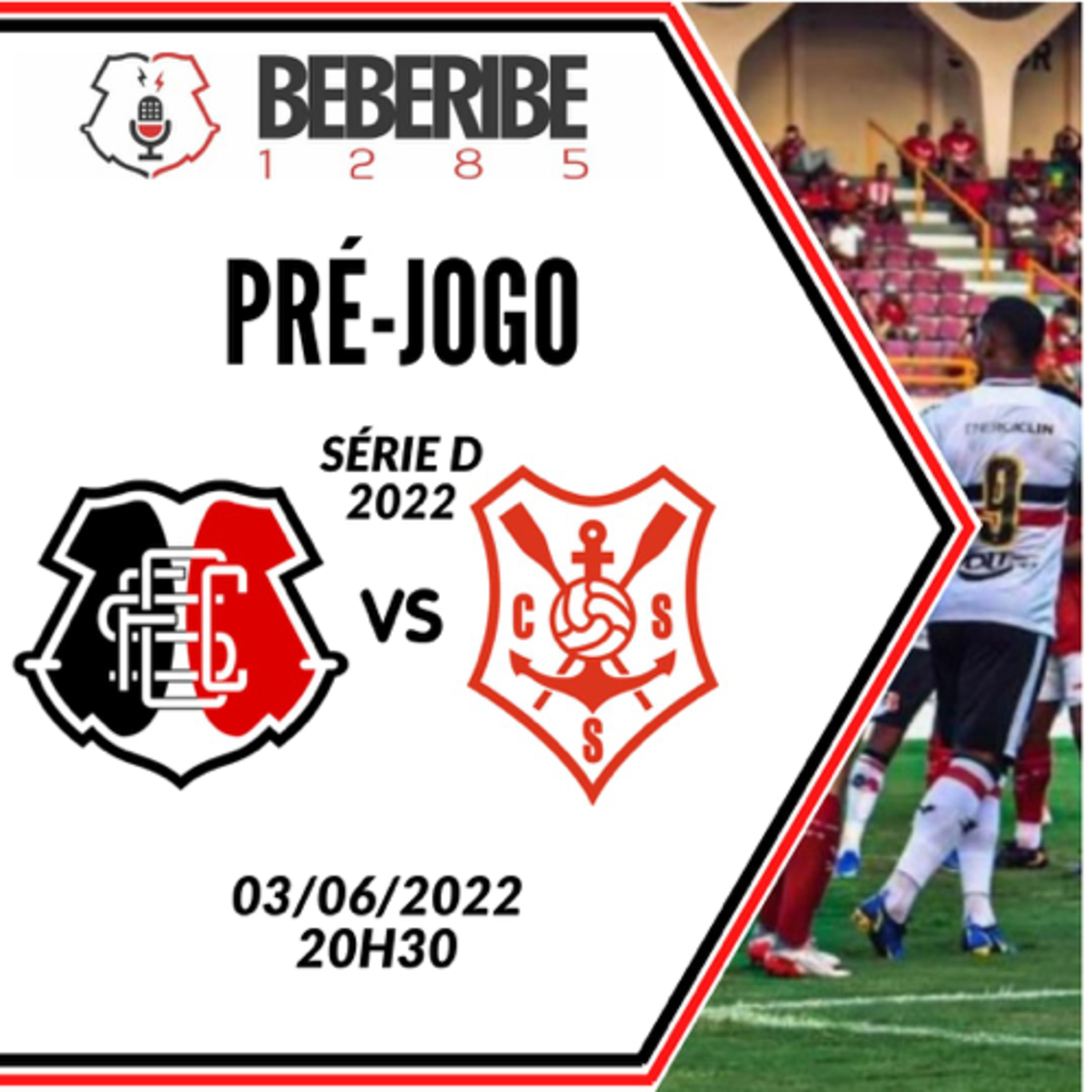 #231 - 🎙Pré Jogo do Beberibe - Santa Cruz x Sergipe - BR 2022 episode artwork
