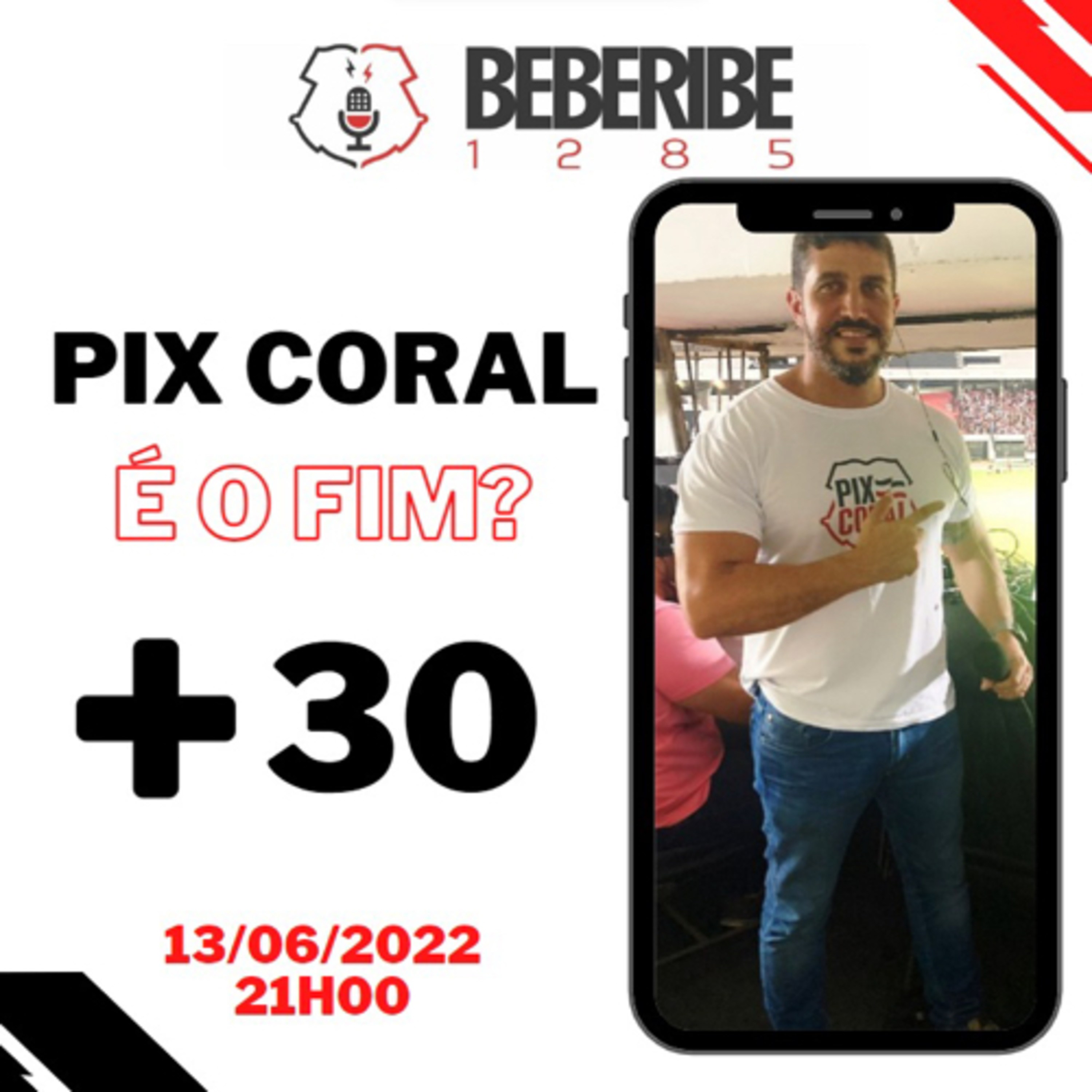 #006 - Beberibe +30 - Participação Especial, Wagner Lima - Criador do PIXCoral episode artwork