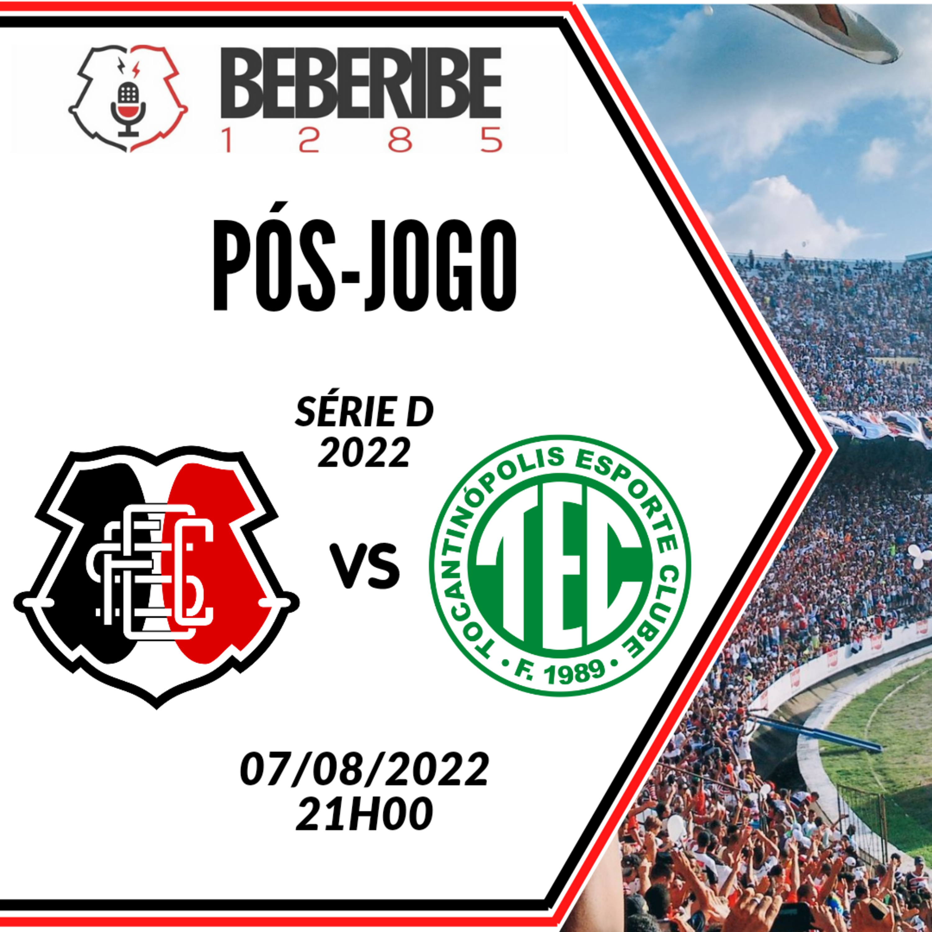 #252 - Pós-Jogo do Beberibe - Santa Cruz x Tocantinópolis episode artwork