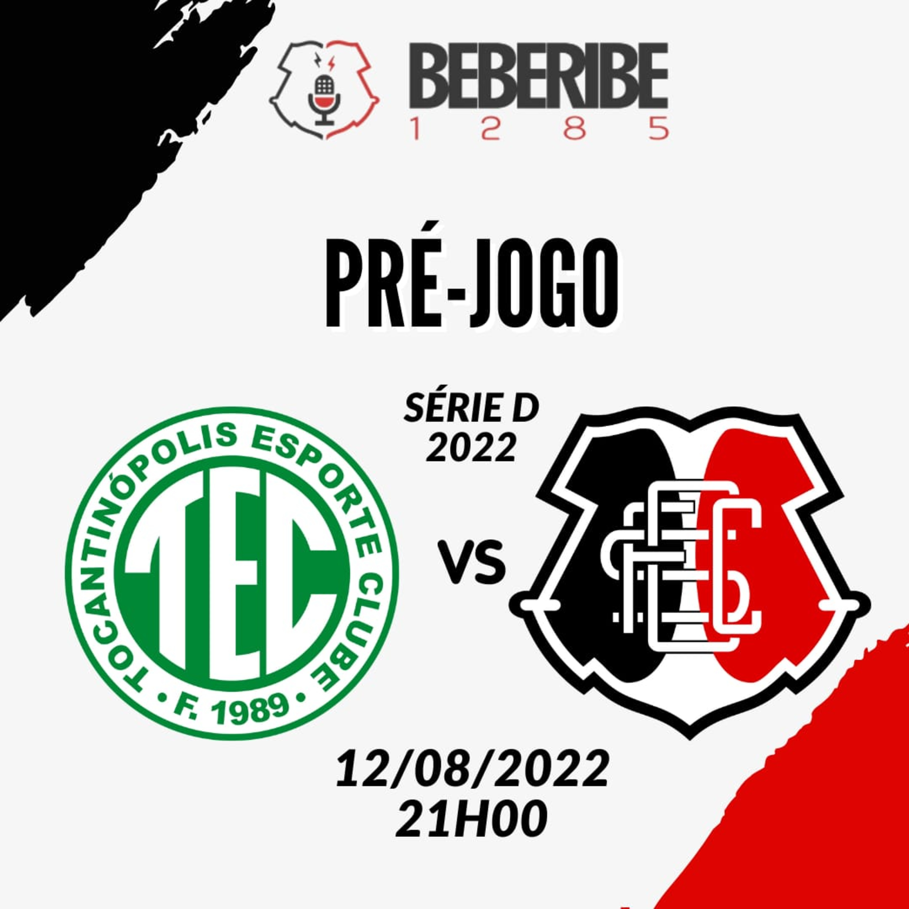 #254 - Pré-Jogo do Beberibe - Tocantinópolis x Santa Cruz - BR 2022 episode artwork