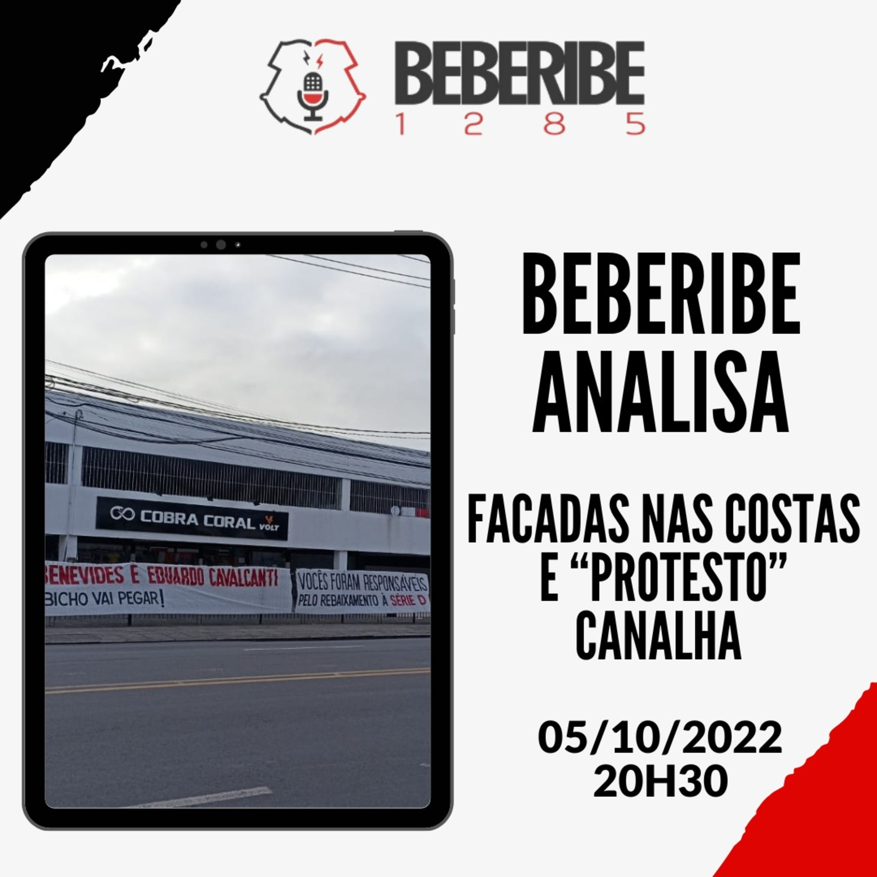 #267 - Beberibe Analisa - Facadas na costa e "protesto" canalha. episode artwork
