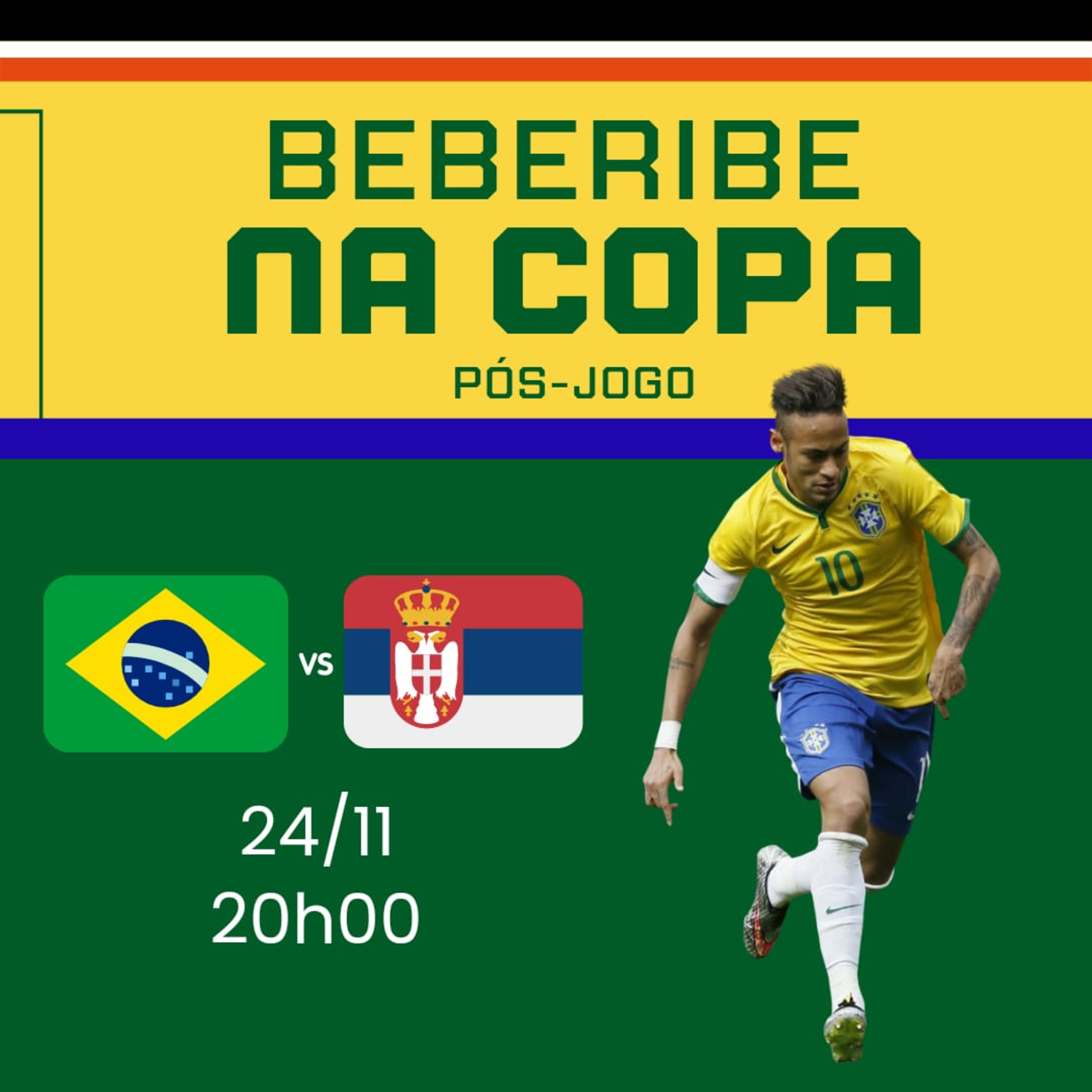 #003 - Pós Jogo - Brasil x Sérvia - Copa do Mundo 2022 episode artwork