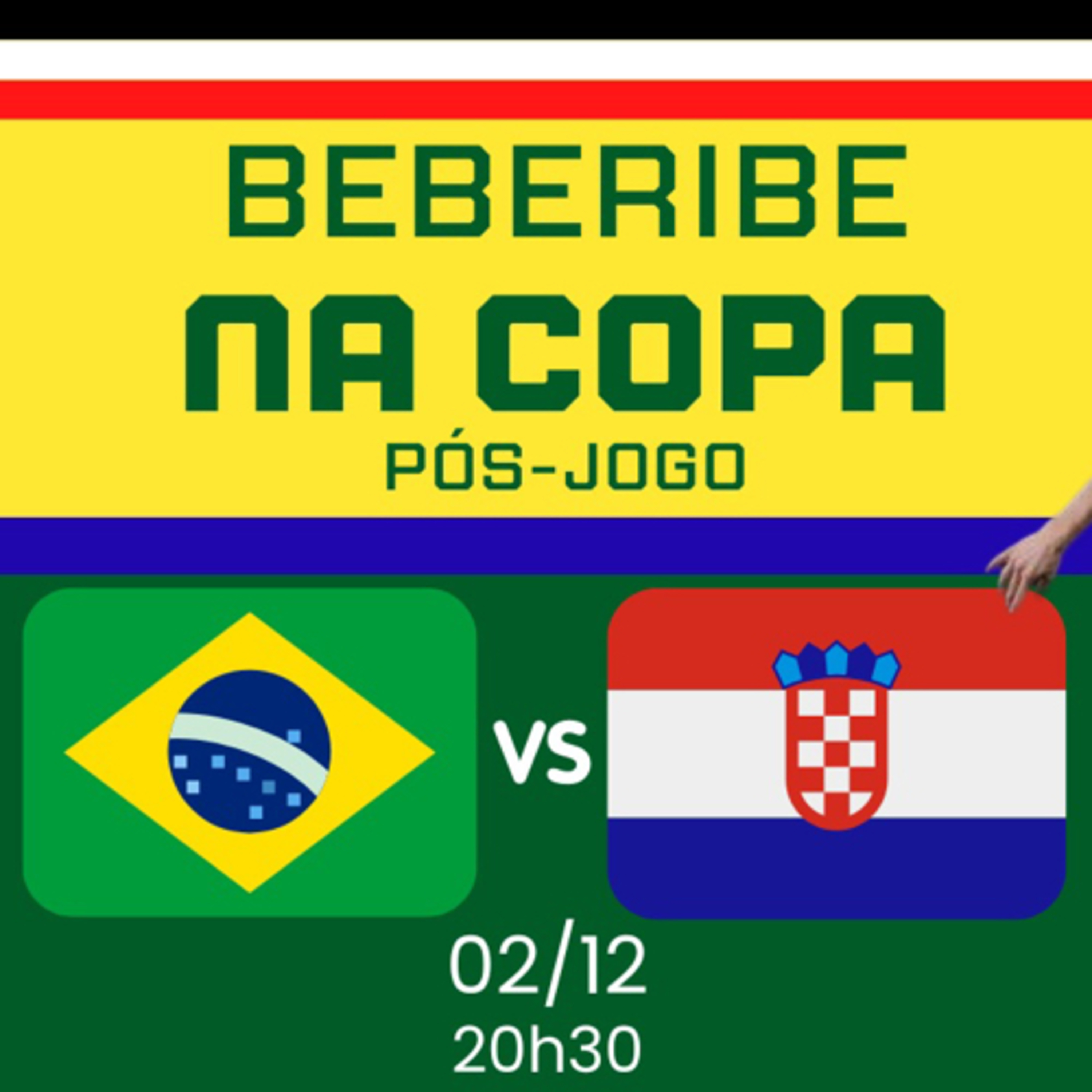 #011 - Fim do Sonho - Pós-Jogo - Brasil 1 x 1 Croácia e derrota nos pênaltis. episode artwork
