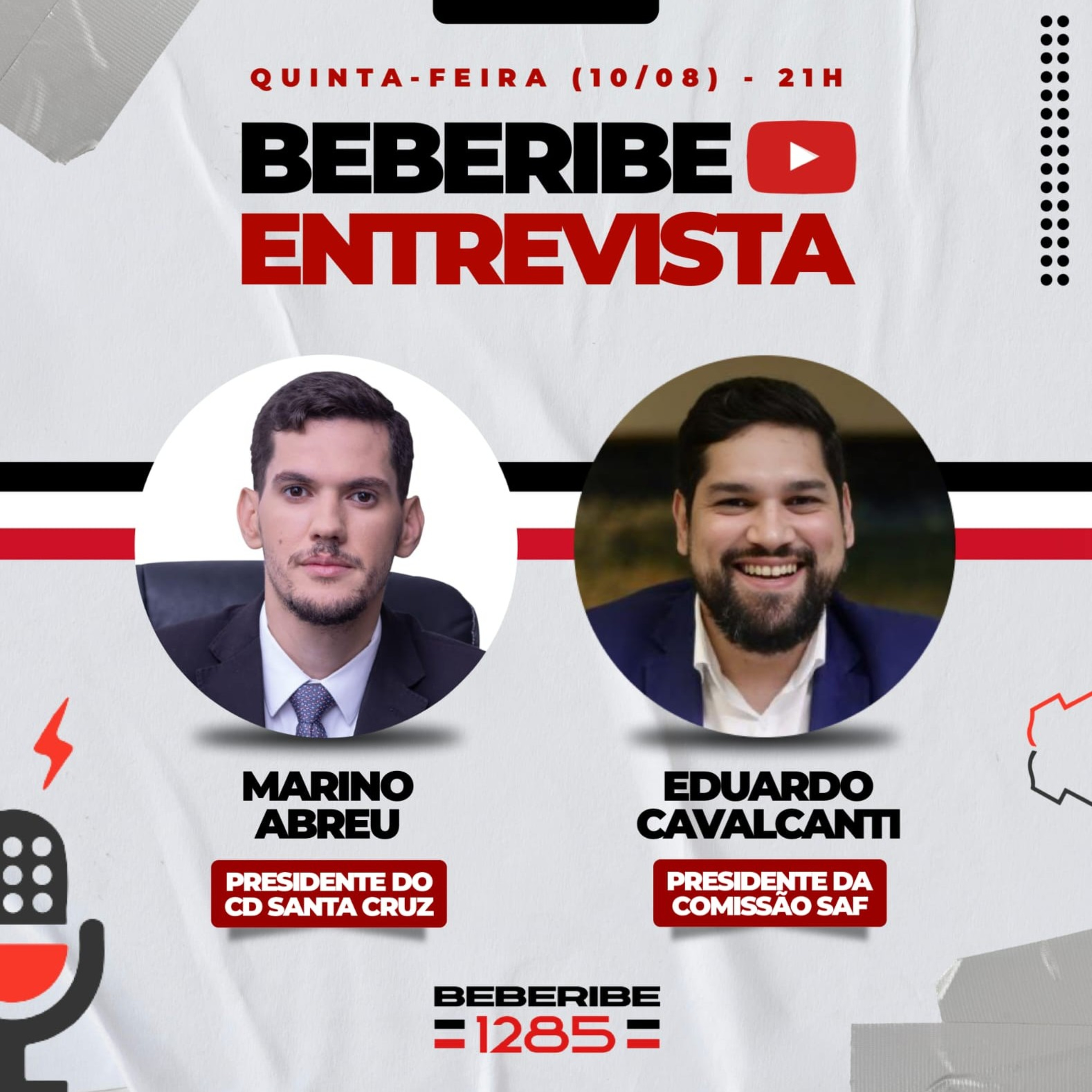 #368 -Beberibe Entrevista - Marino Abreu (Conselho Deliberativo) e Eduardo Cavalcanti (Comissão SAF) episode artwork