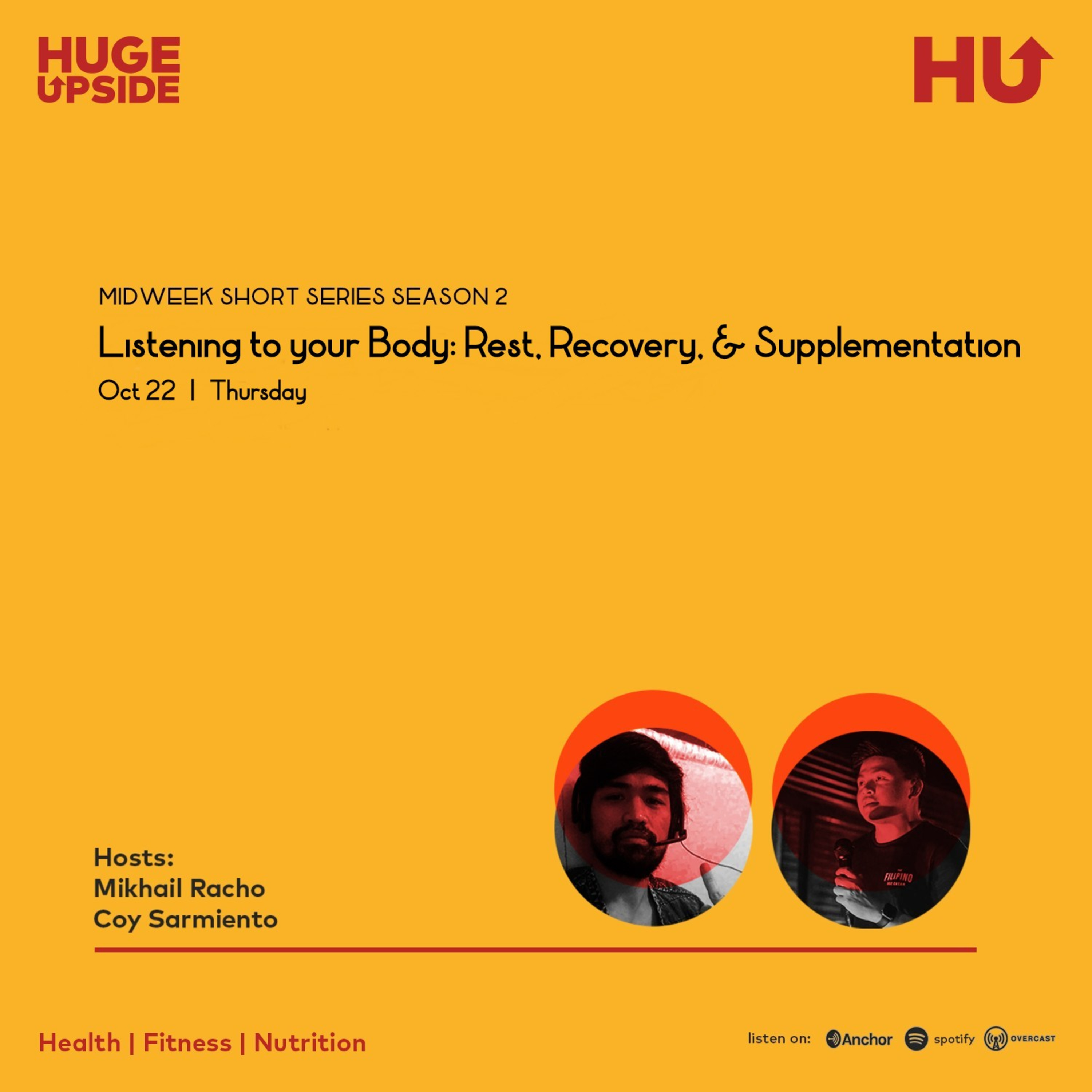 Midweek Short Series: Listening to your body - Rest, Recovery & Supplementation episode artwork