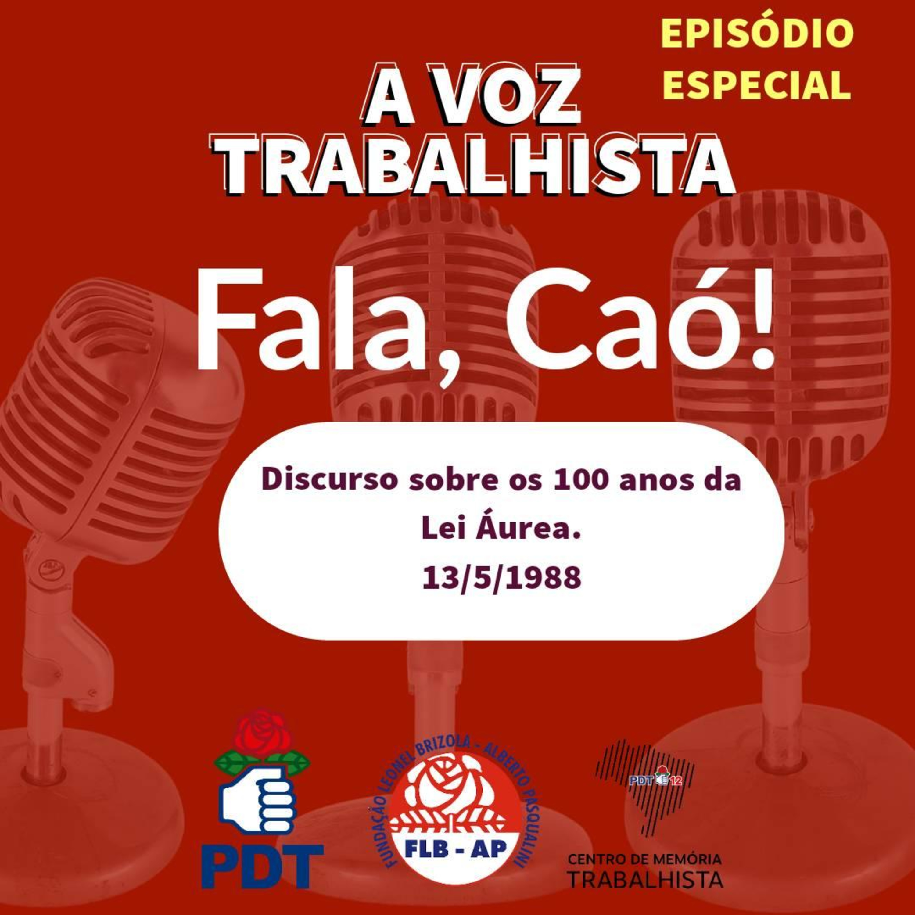 "EP#64-Carlos Alberto Oliveira dos Santos (Caó) - Homenagem aos 100 anos da Lei Áurea episode artwork