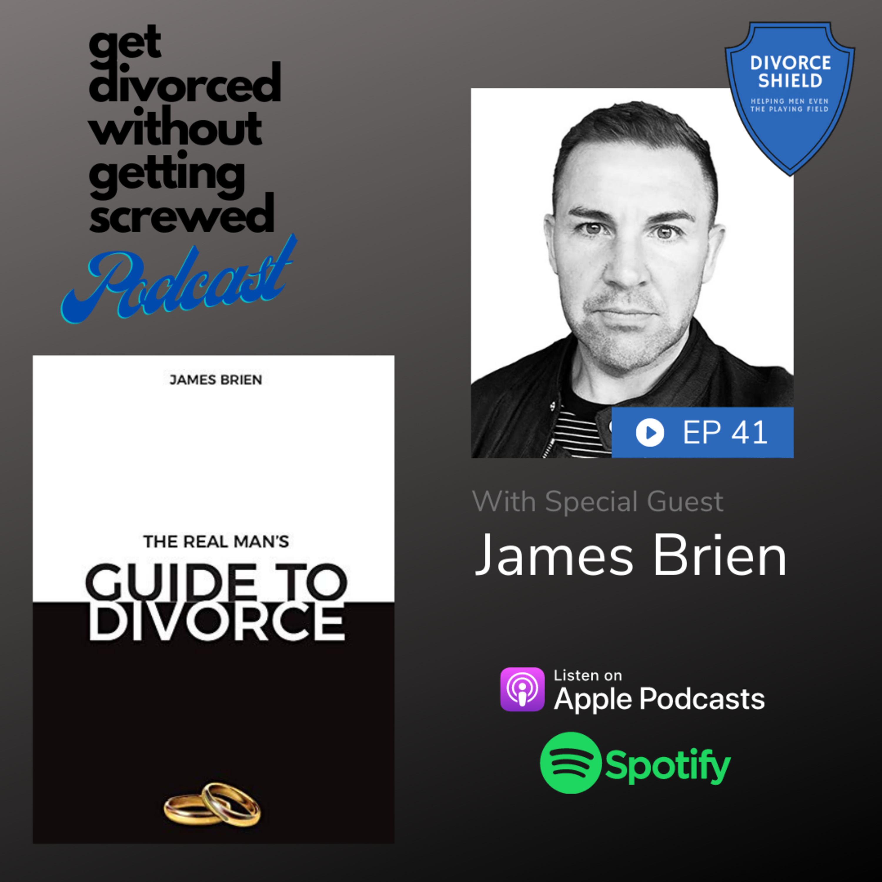 41. What REAL Men Need to Know About Divorce (Guest: James Brien)