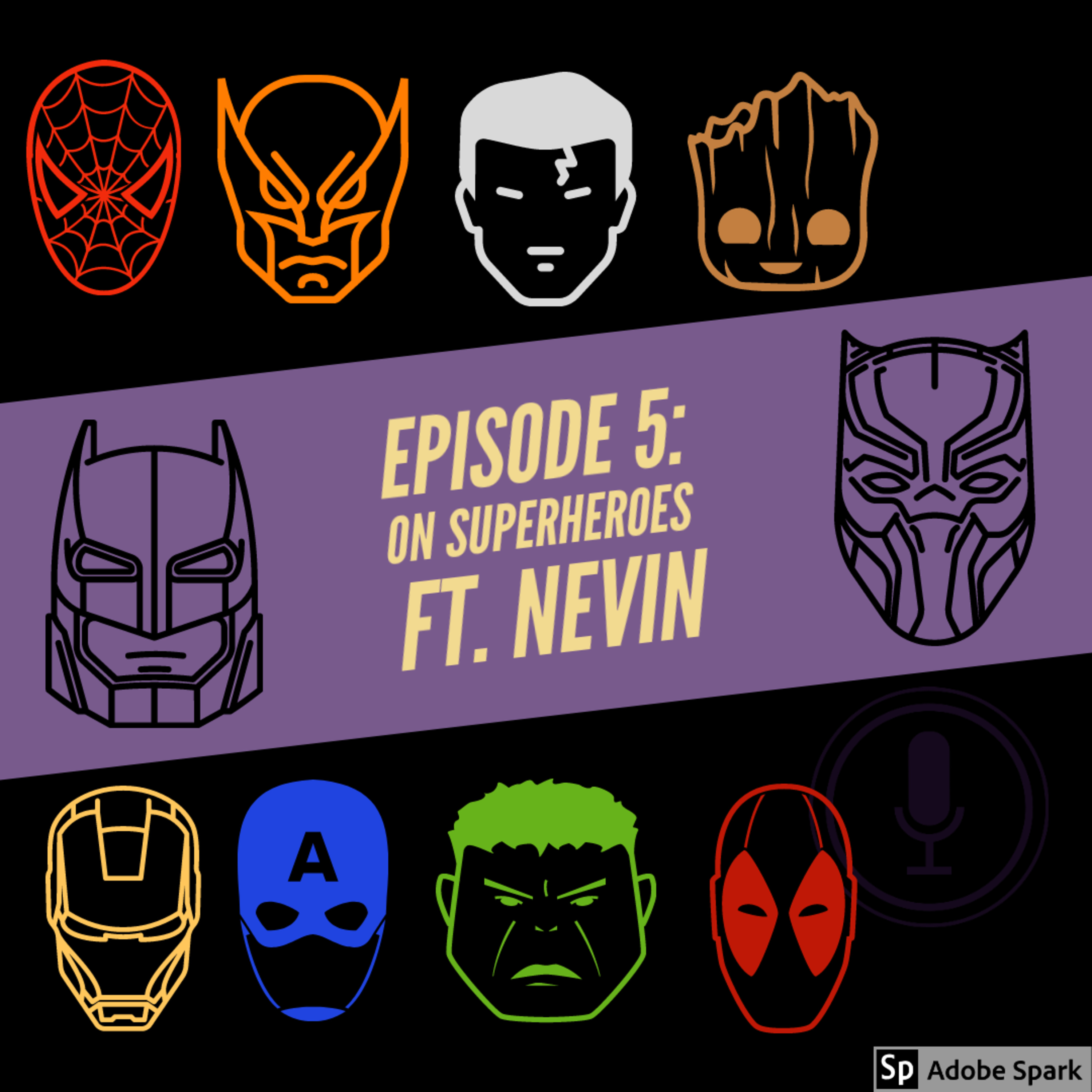 Episode 5: ON SUPERHEROES episode artwork
