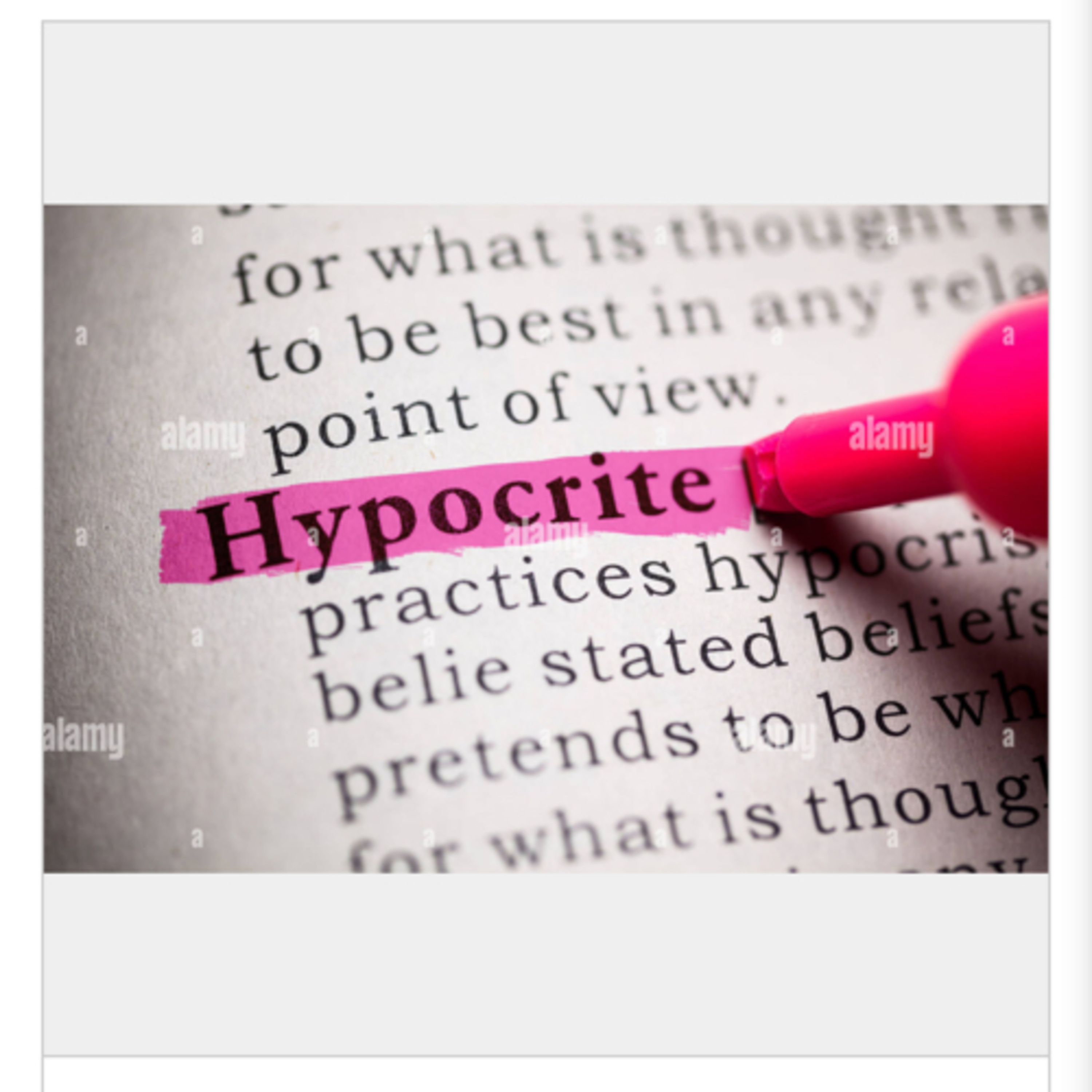 Hypocrite  episode artwork