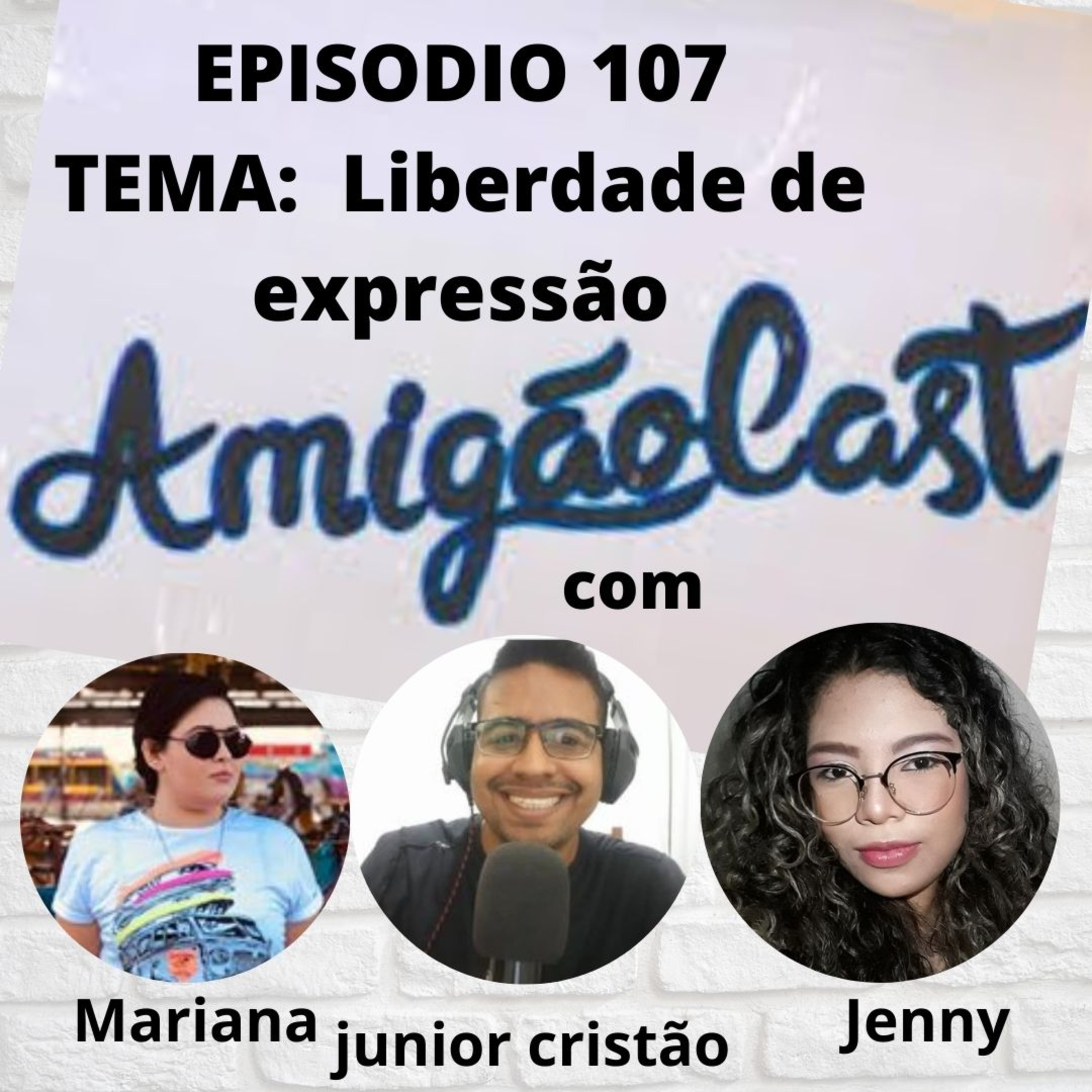 Episodio 107 - Liberdade de expressão com Marina e Jenny episode artwork