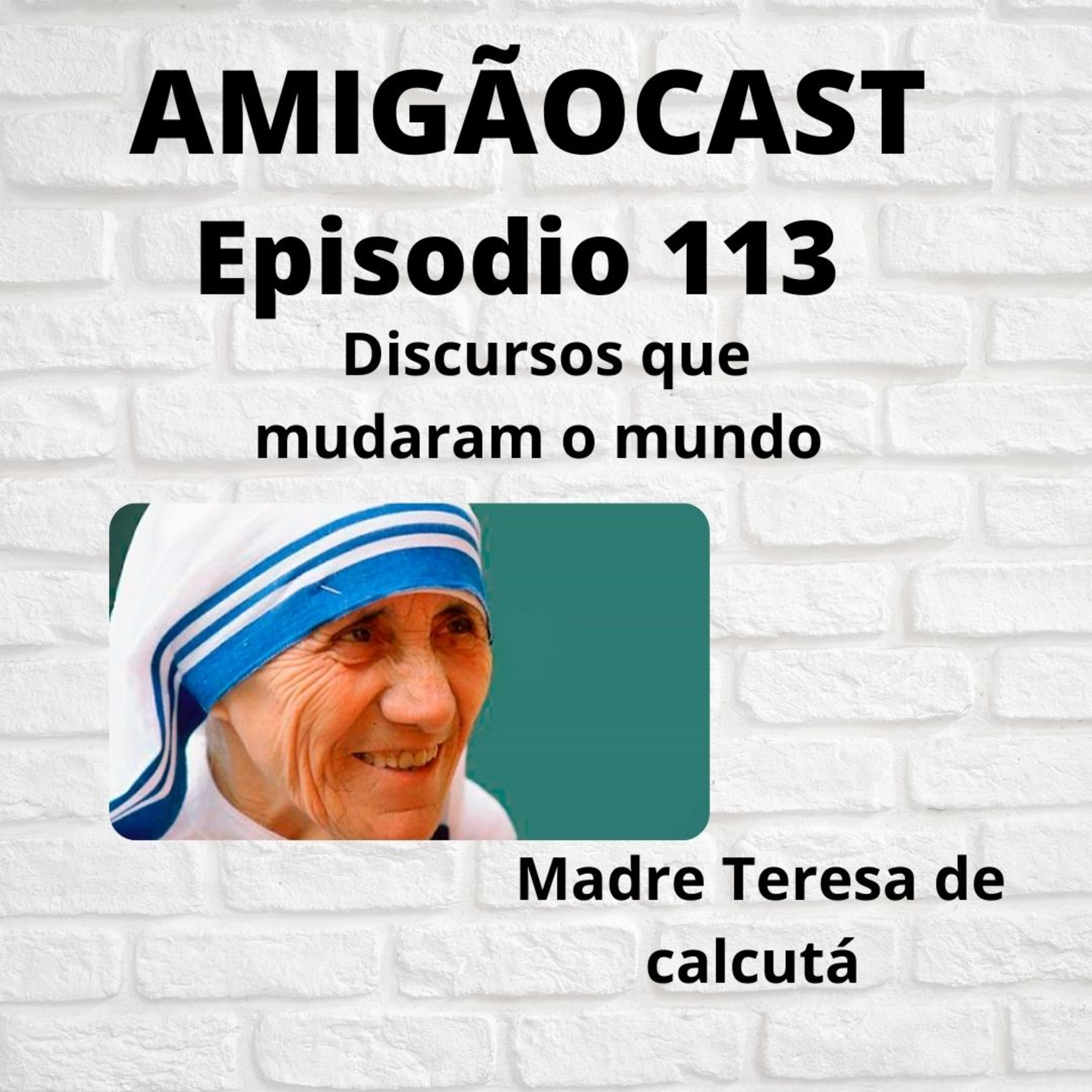 Episodio 113 - Discursos que mudaram o mundo - Madre Teresa de Calcutá episode artwork
