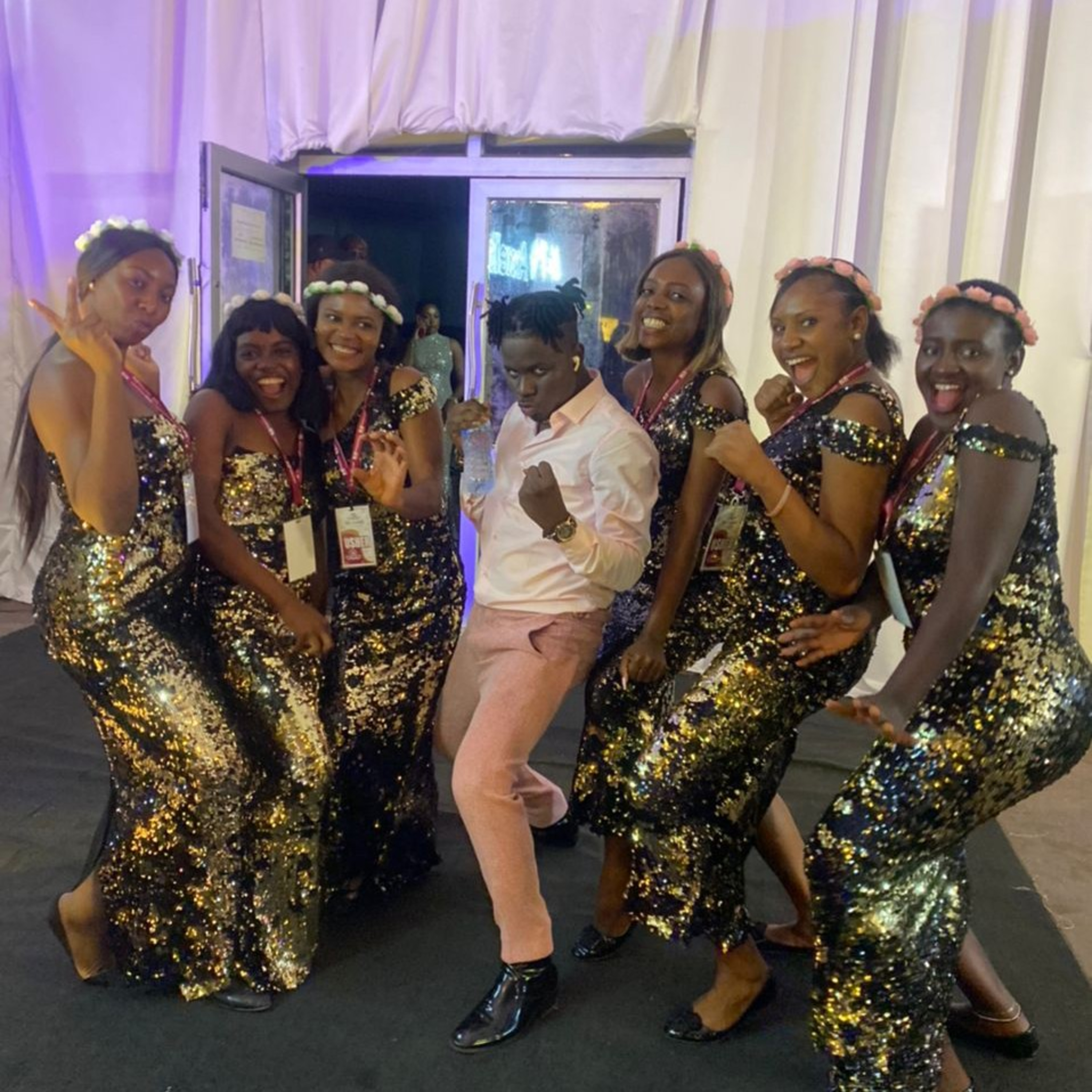 USHERING JOB IN V.I.....I MET KENNY BLAQ
