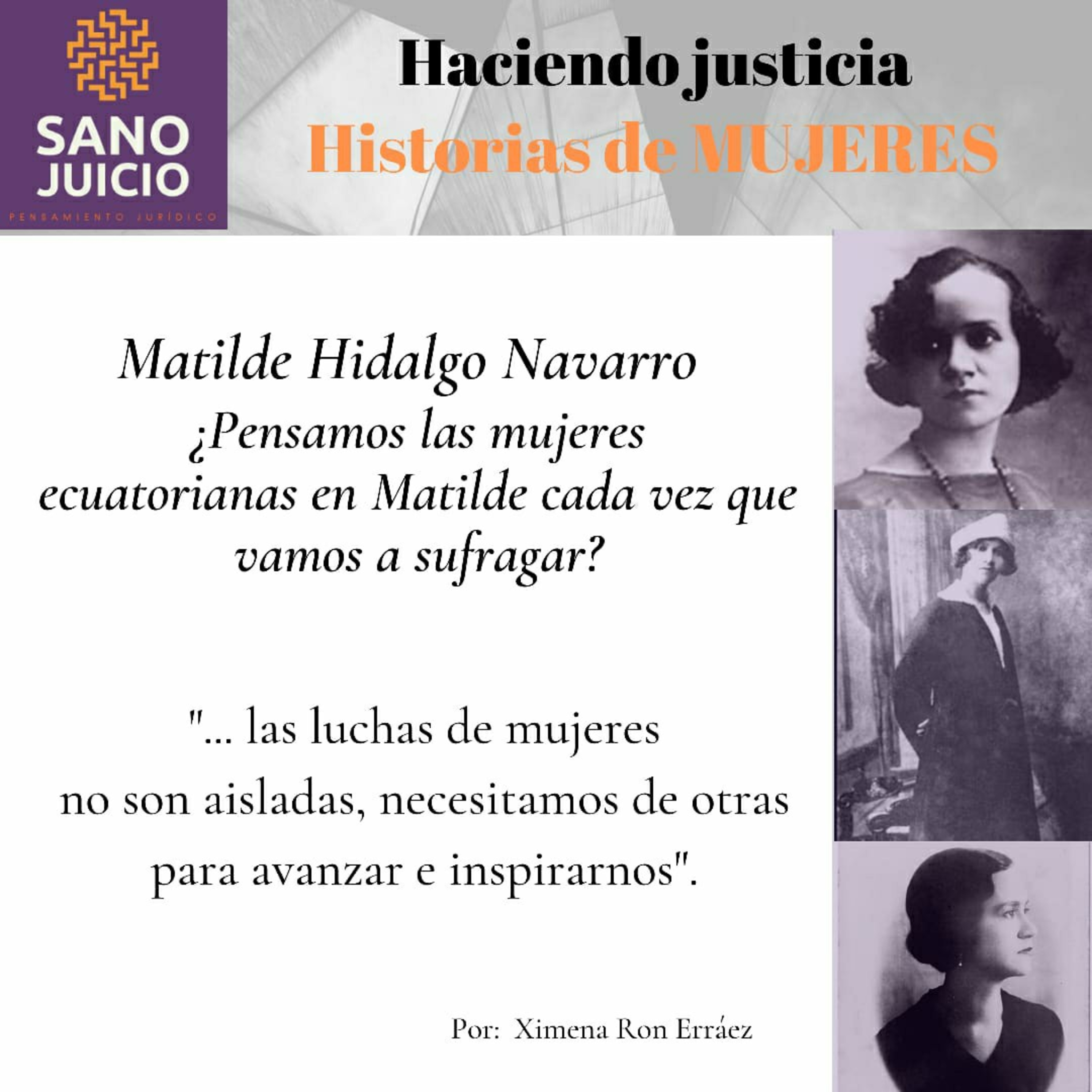 Haciendo justicia: Historias de Mujeres