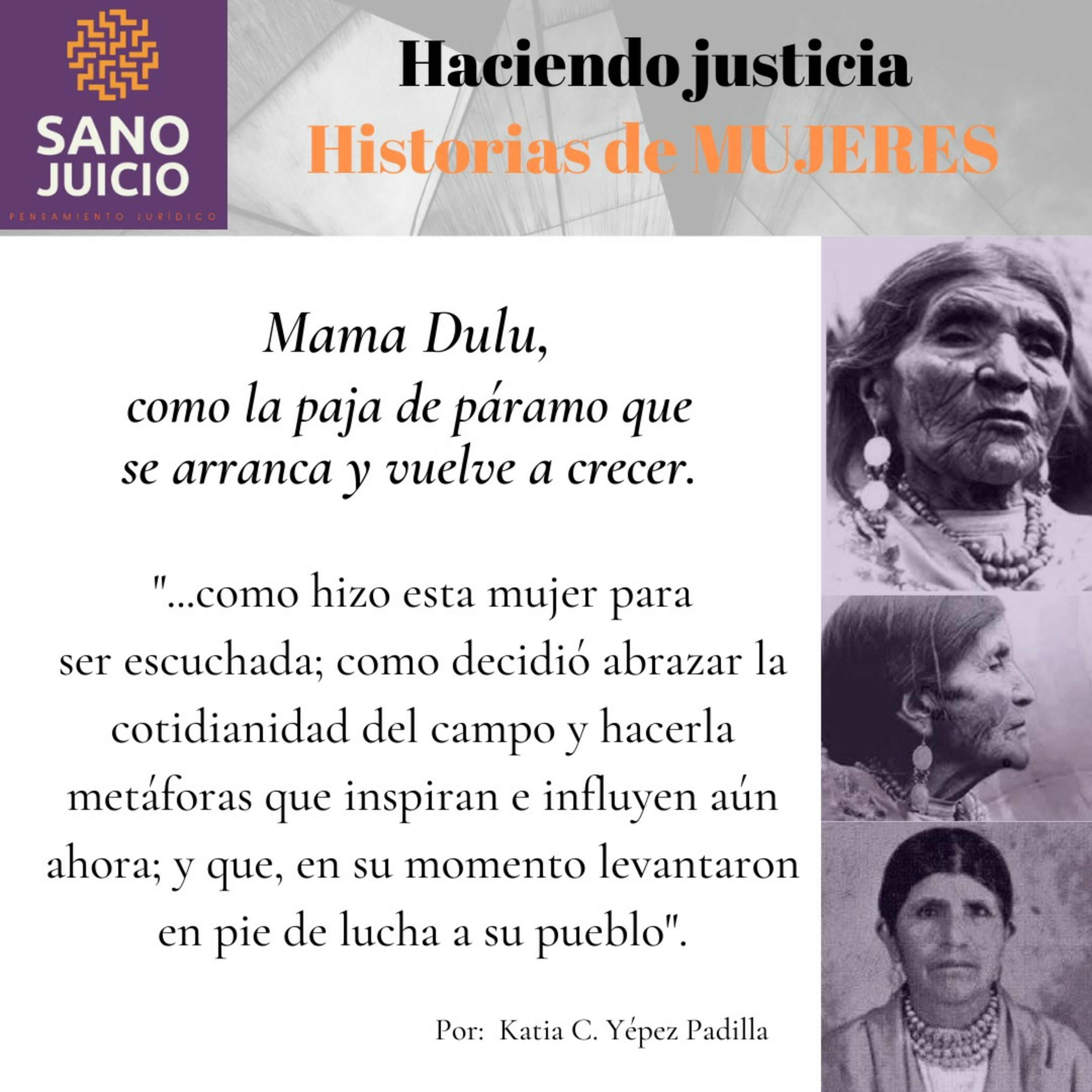 Haciendo justicia: Historias de Mujeres