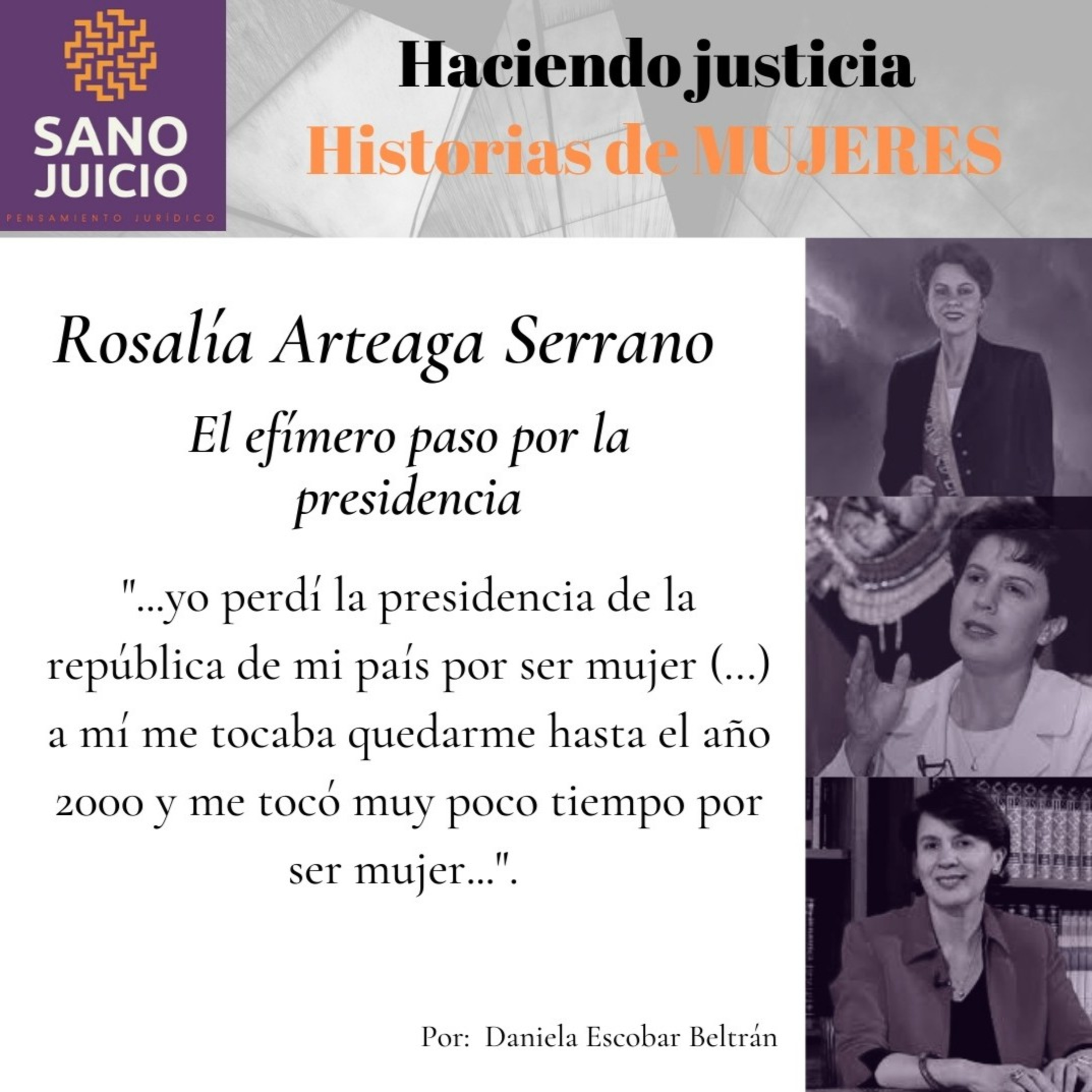Haciendo justicia: Historias de Mujeres