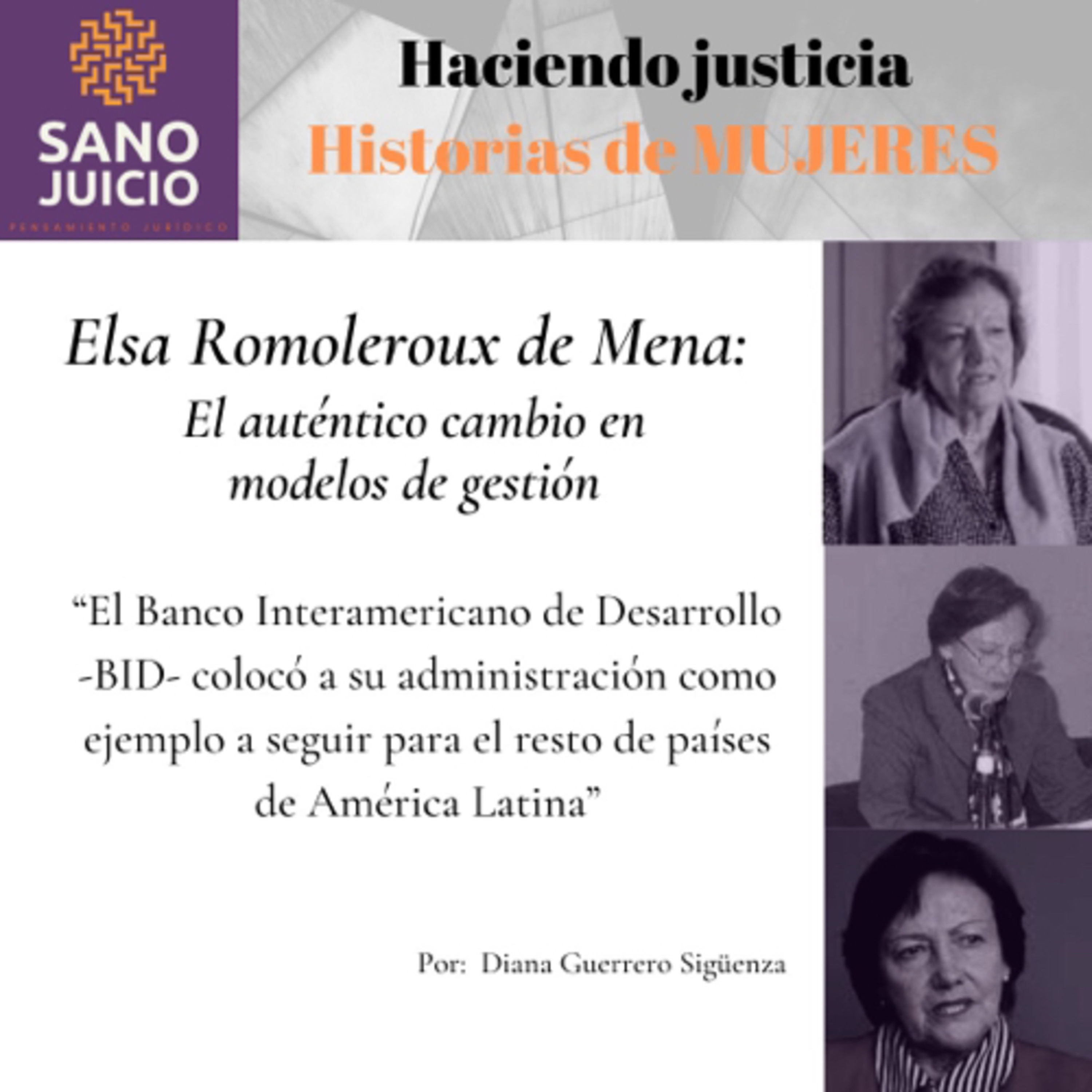 Haciendo justicia: Historias de Mujeres